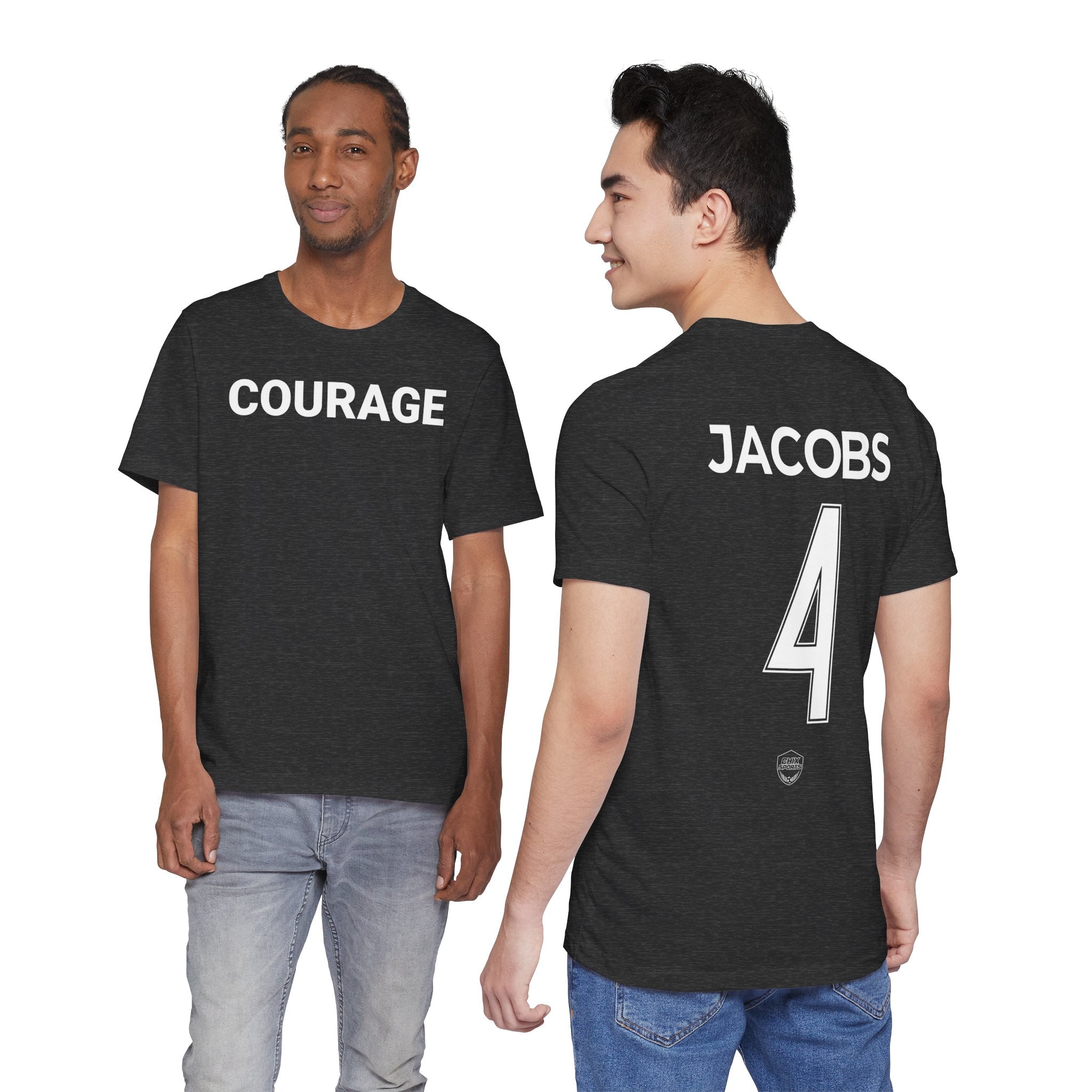 Natalie Jacobs Unisex Courage Jersey Shirt