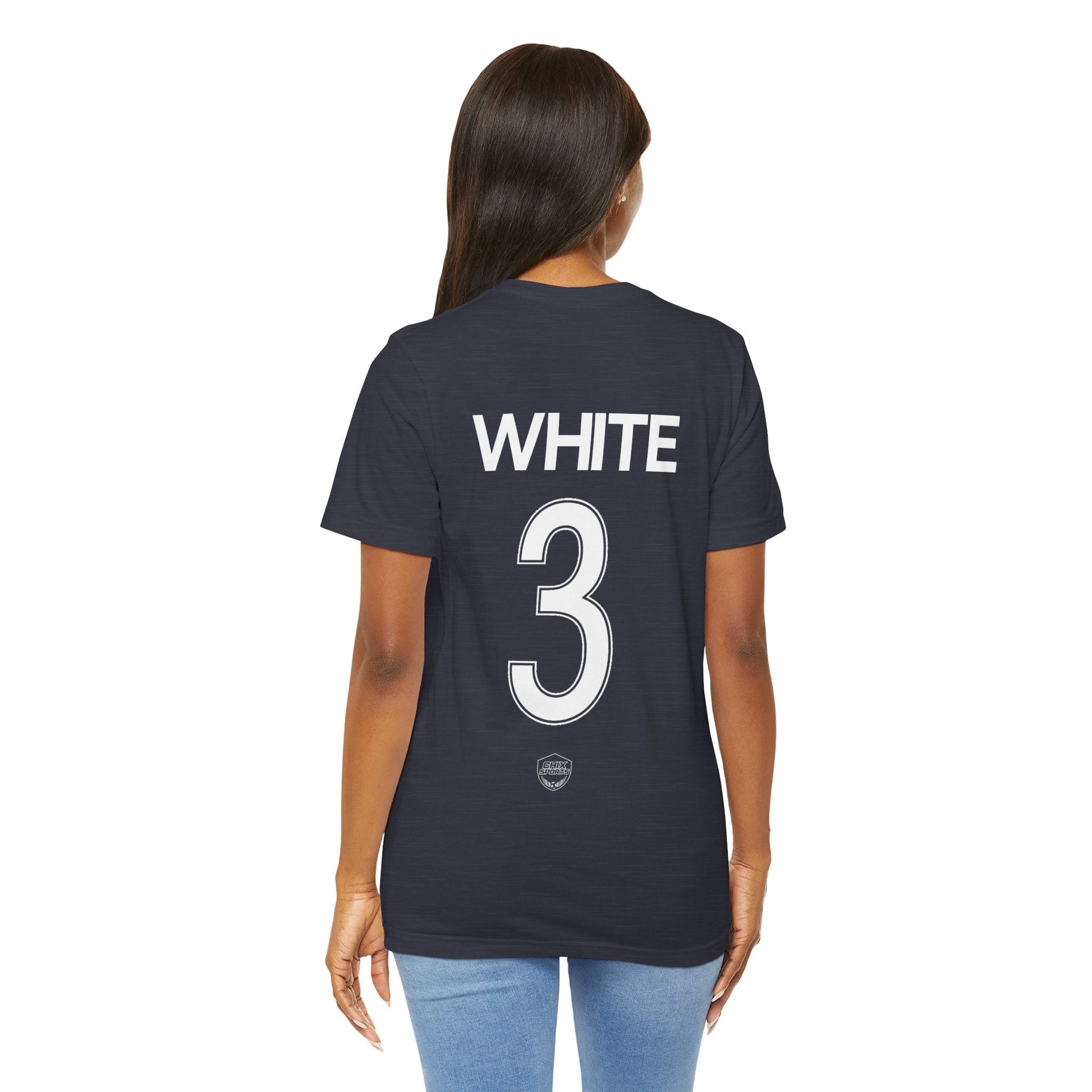 Amelia White Current Jersey Unisex Shirt | Chix Sports