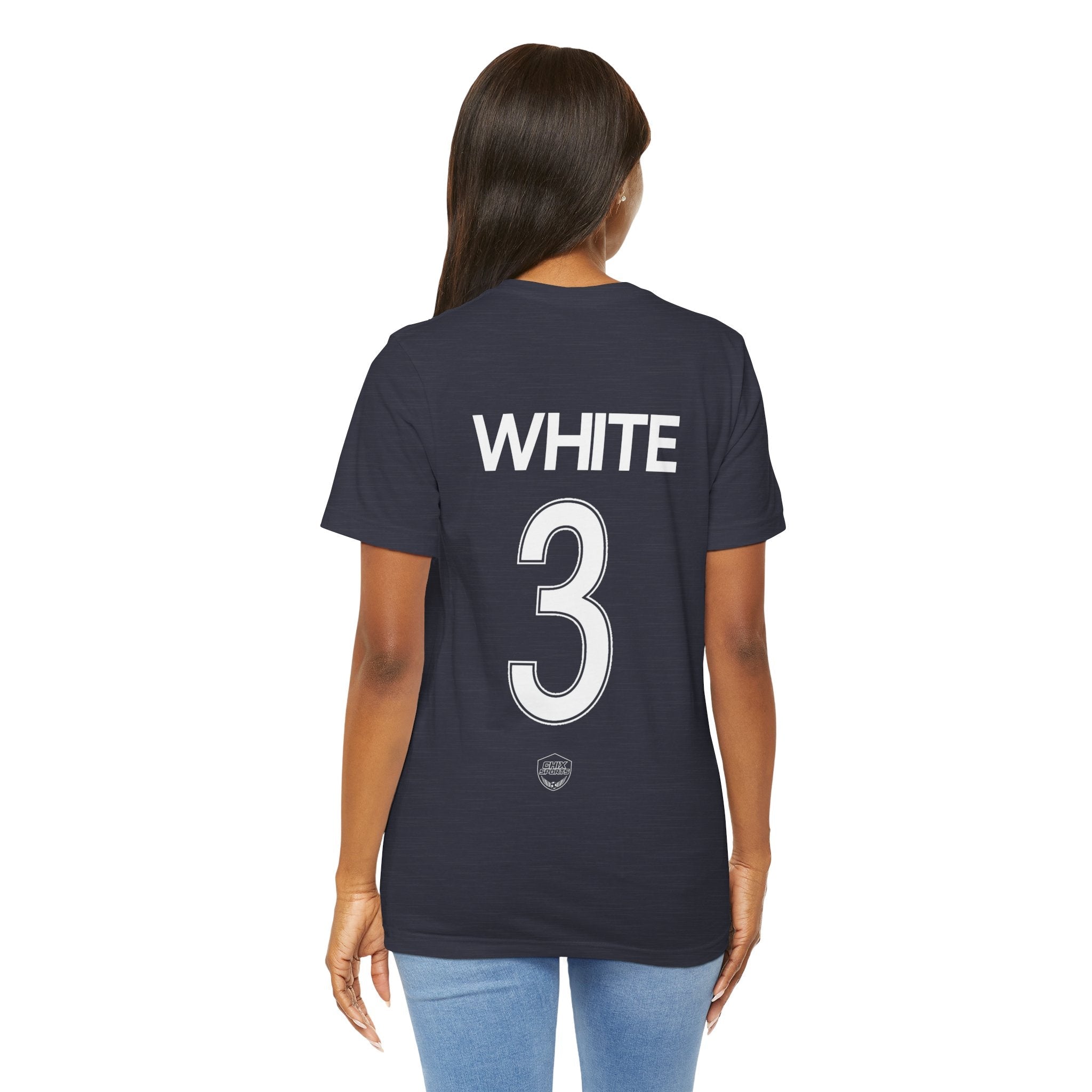 Amelia White Current Jersey Unisex Shirt | Chix Sports