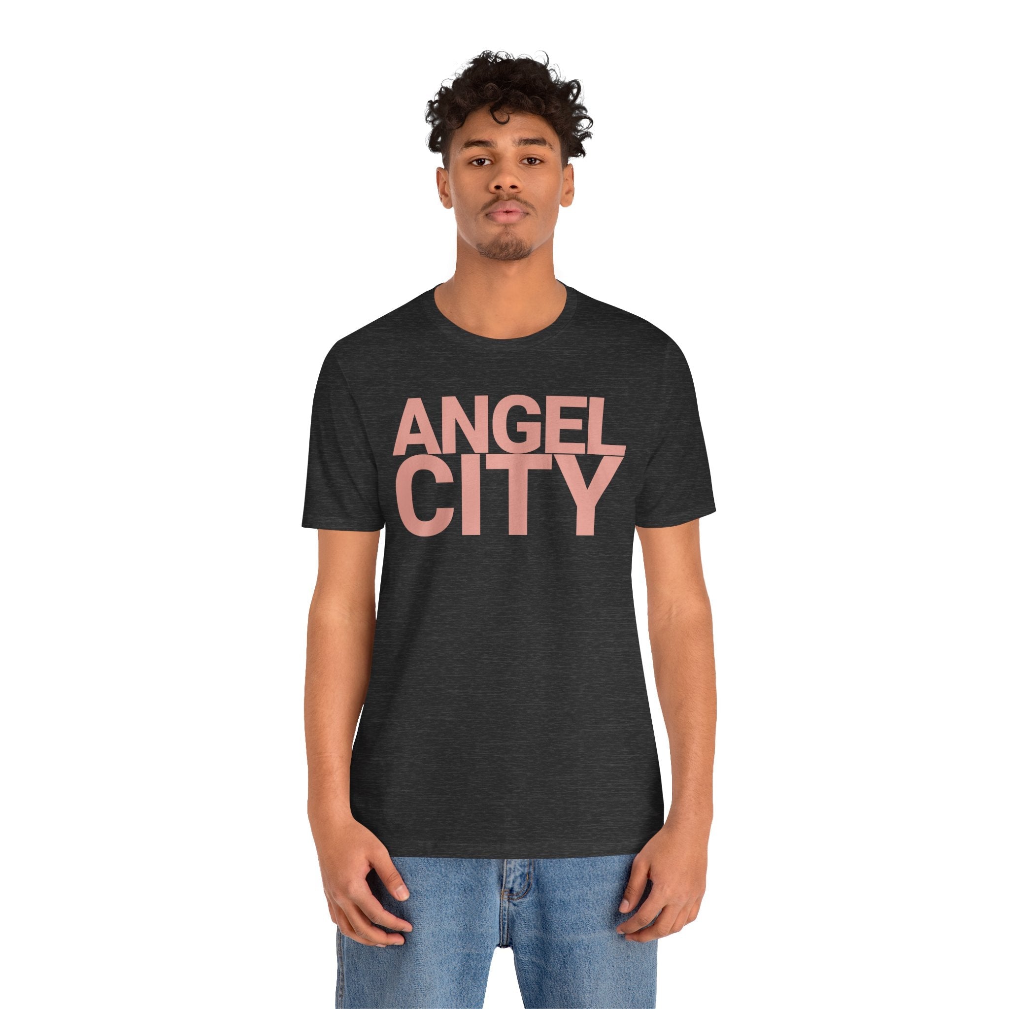Angelina Anderson Keeper Angel City Soccer Softblend T-shirt | Chix Sports