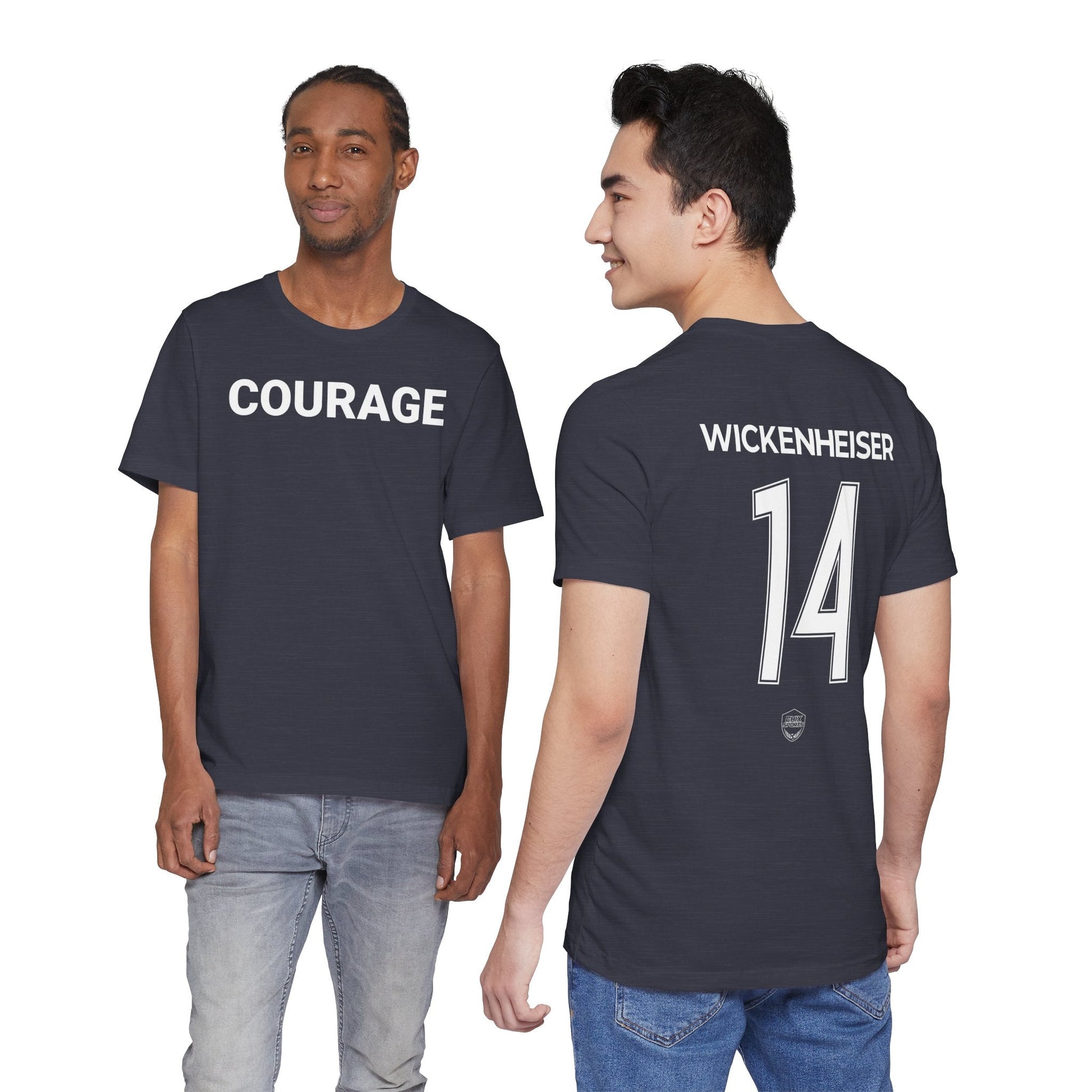 Carly Wickenheiser Unisex Courage Jersey Shirt | Chix Sports