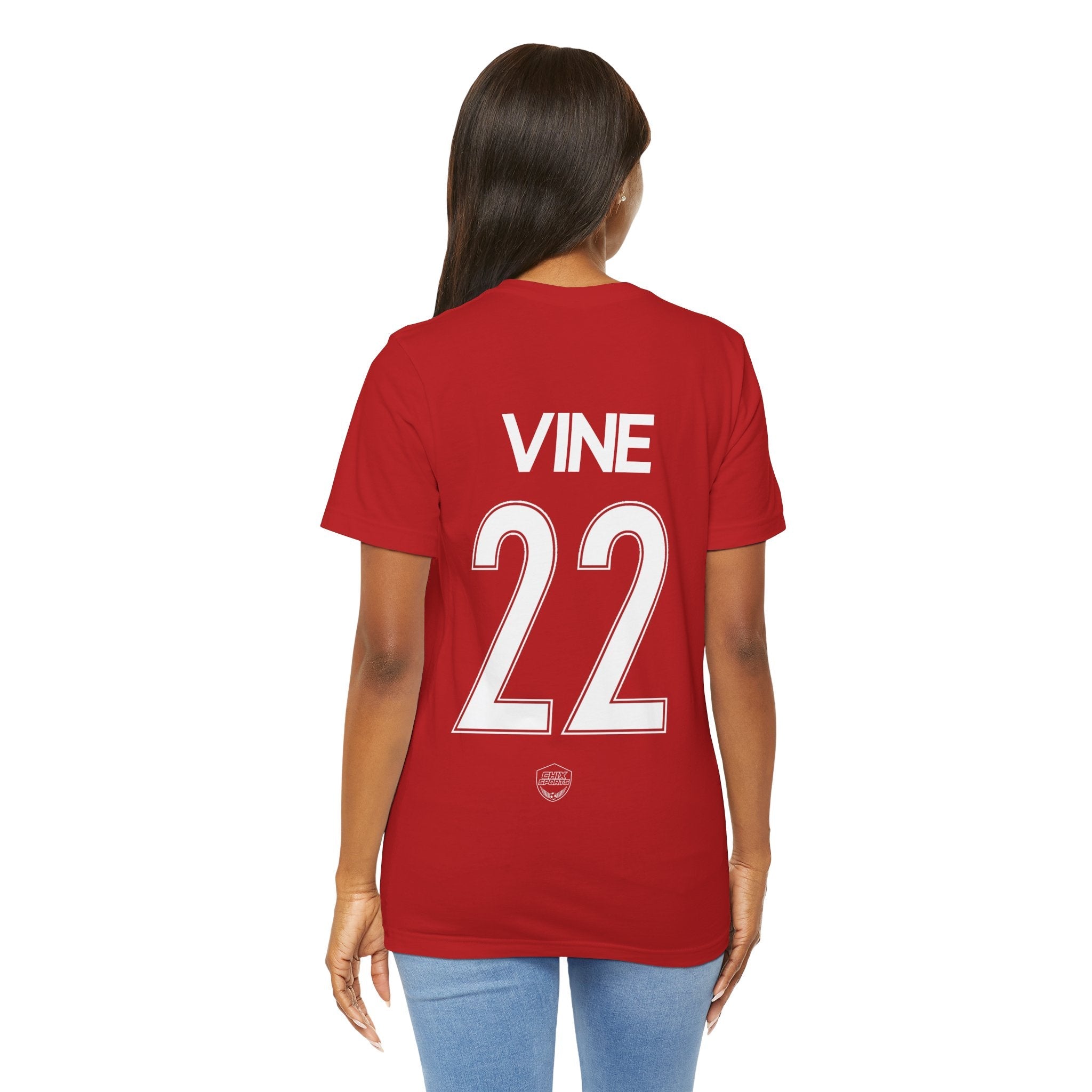 Cortnee Vine Unisex Courage Jersey Shirt | Chix Sports