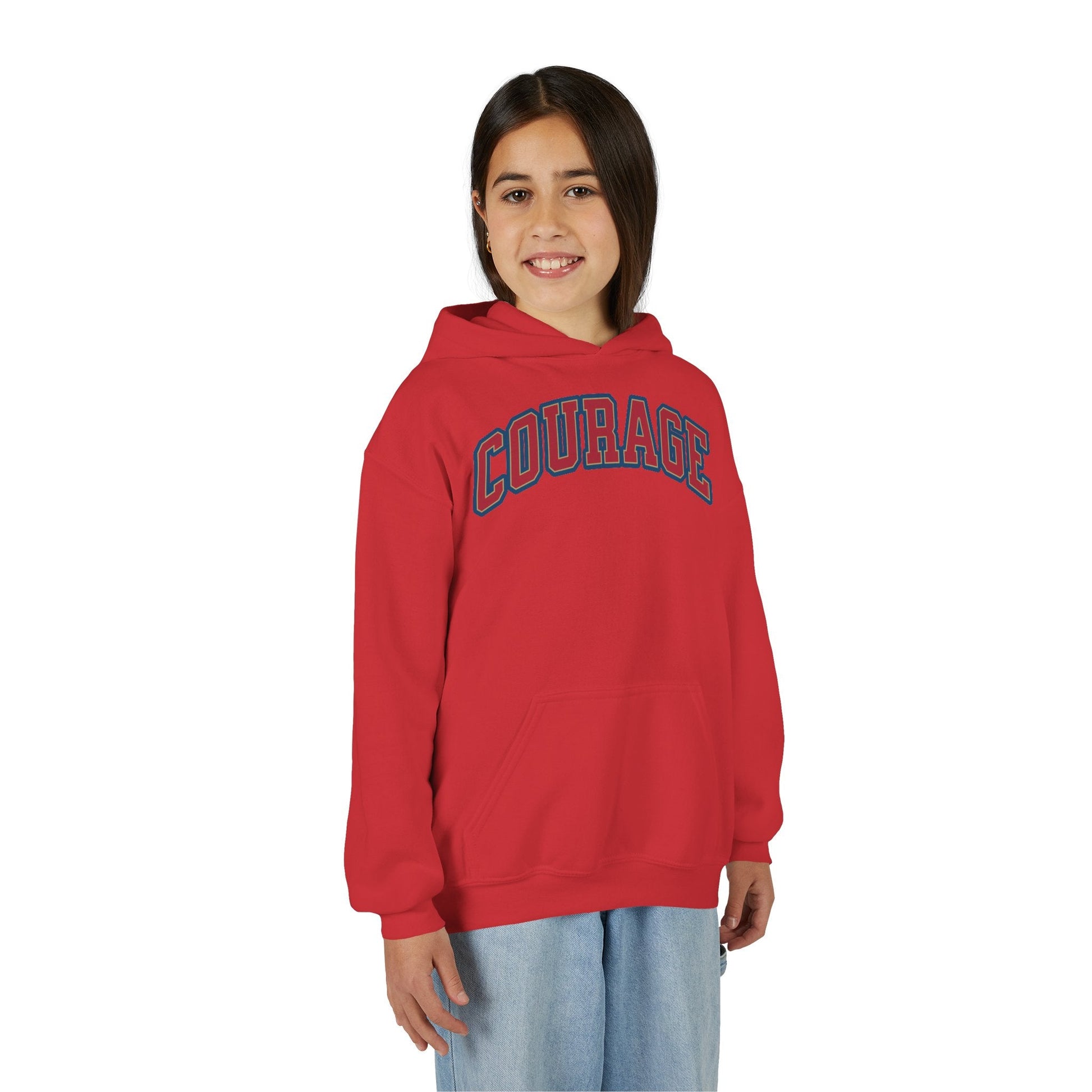 Courage Kids Heavy Hoodie | Chix Sports