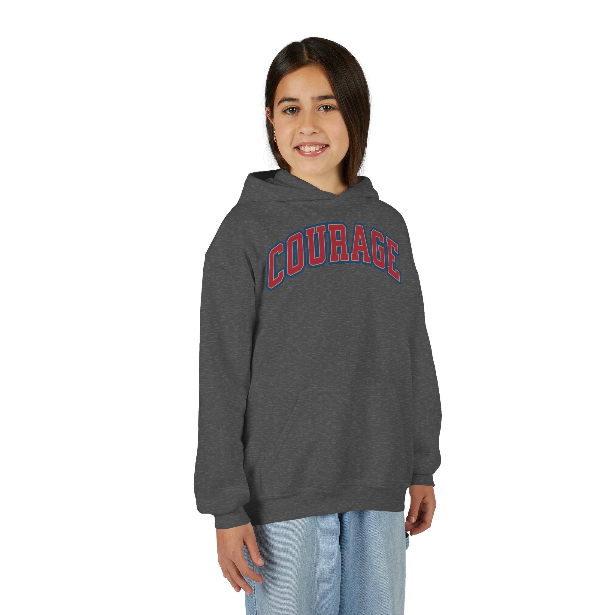 Courage Kids Heavy Hoodie | Chix Sports