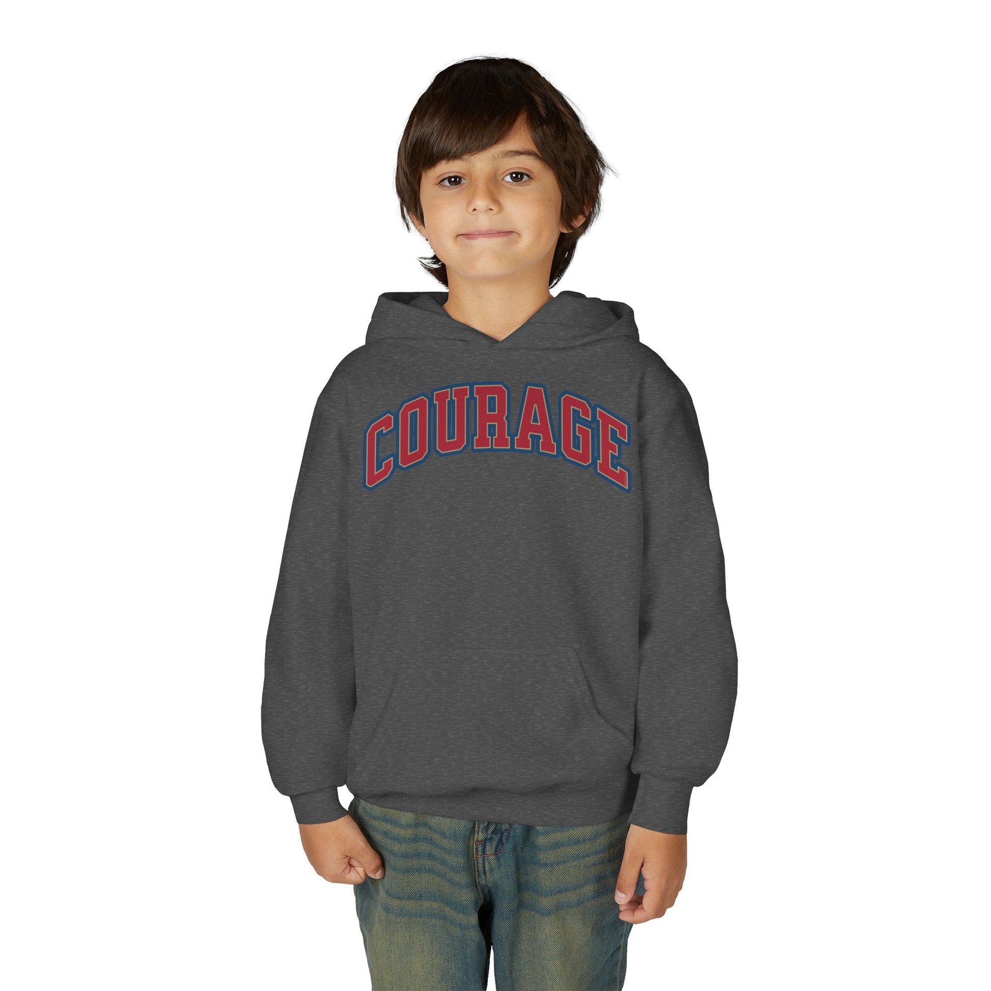 Courage Kids Heavy Hoodie | Chix Sports