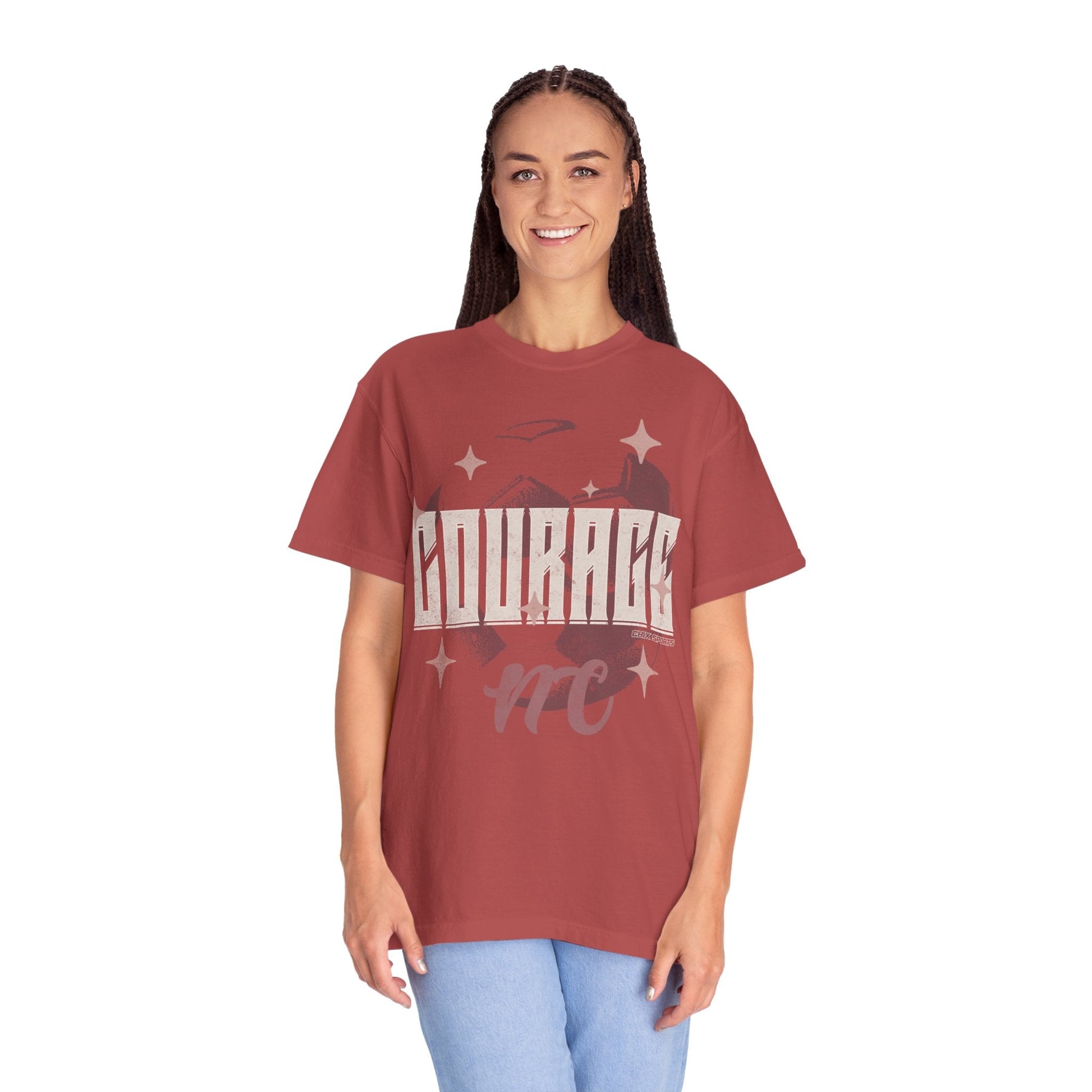 Courage Soccer Premium Unisex Shirt | Chix Sports