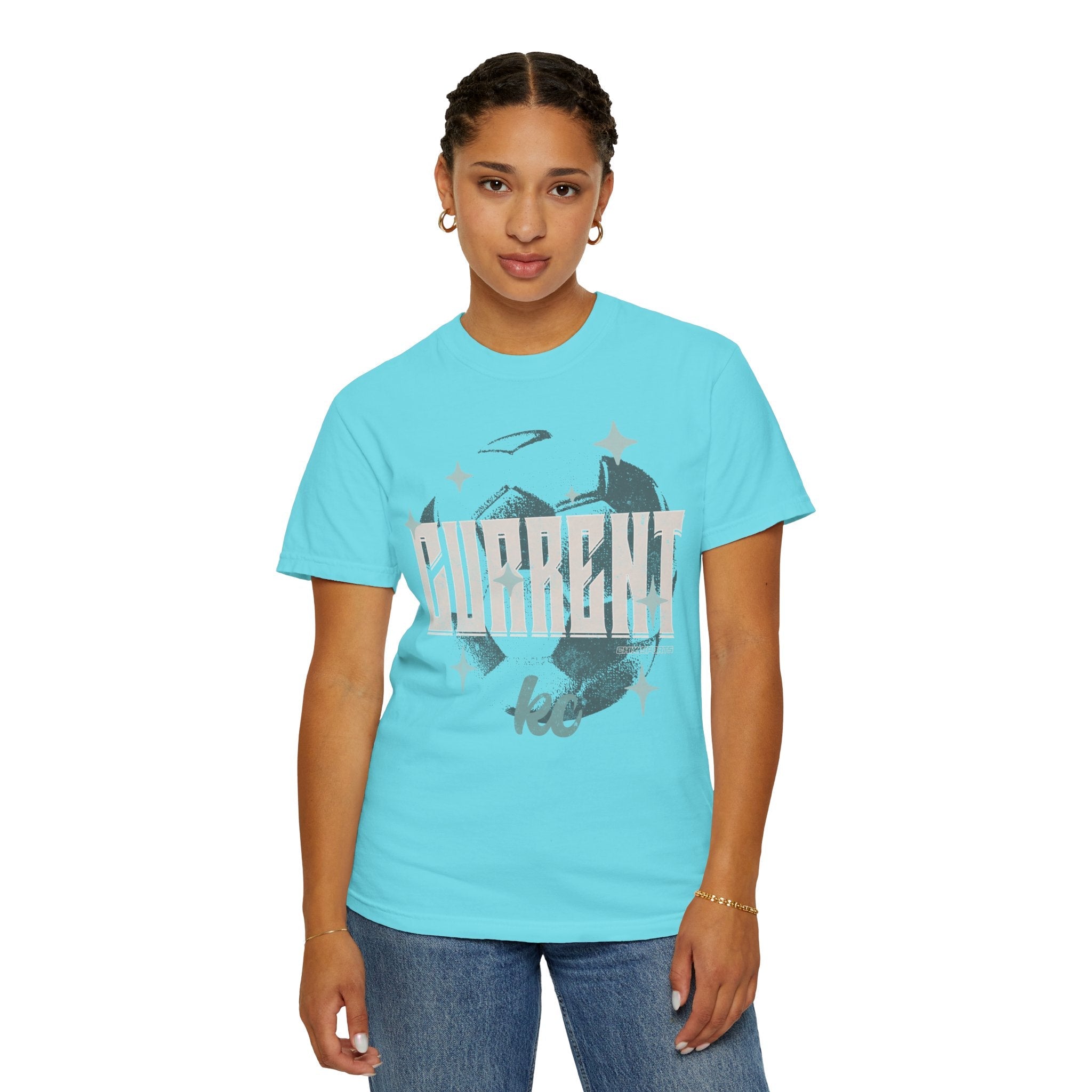 Current Soccer Premium Unisex Shirt | Chix Sports