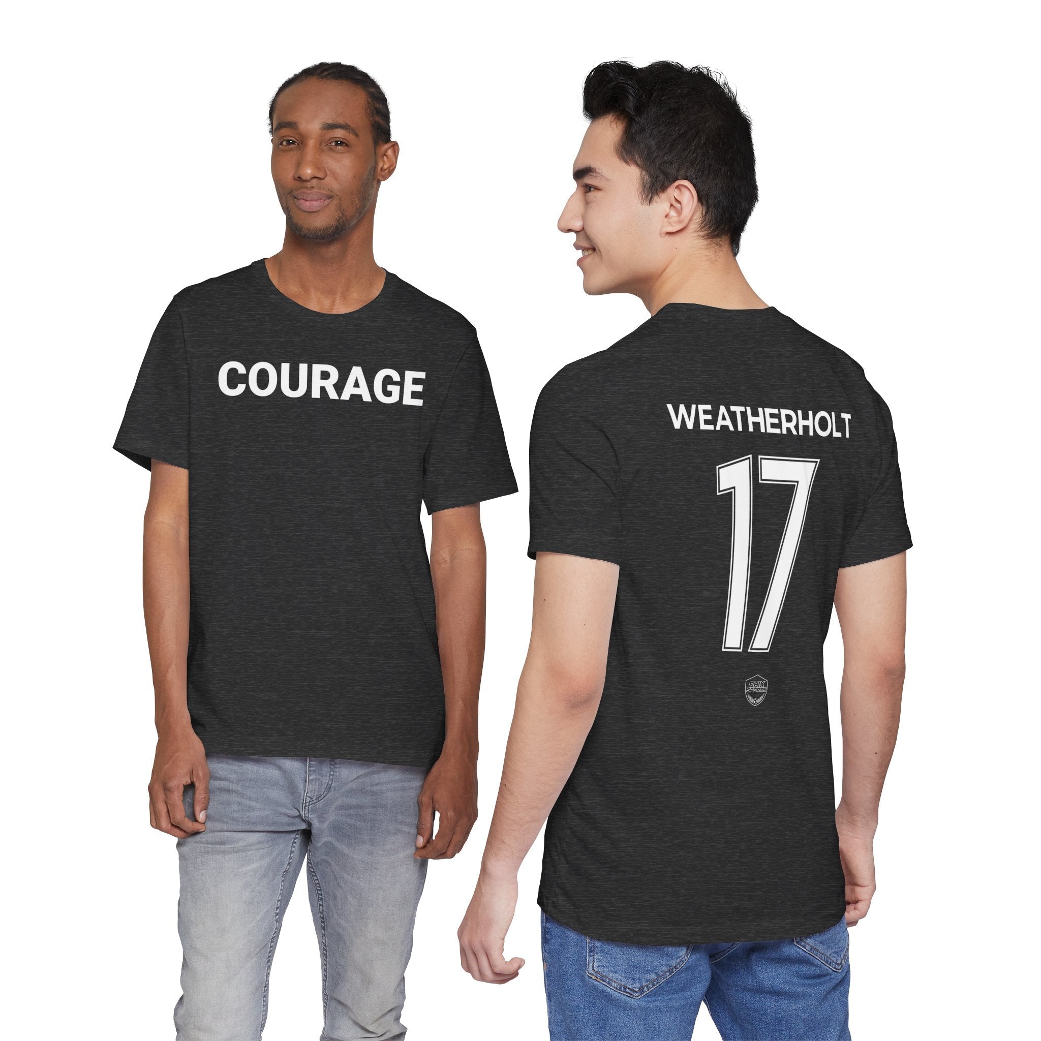Dani Weatherholt Unisex Courage Jersey Shirt | Chix Sports