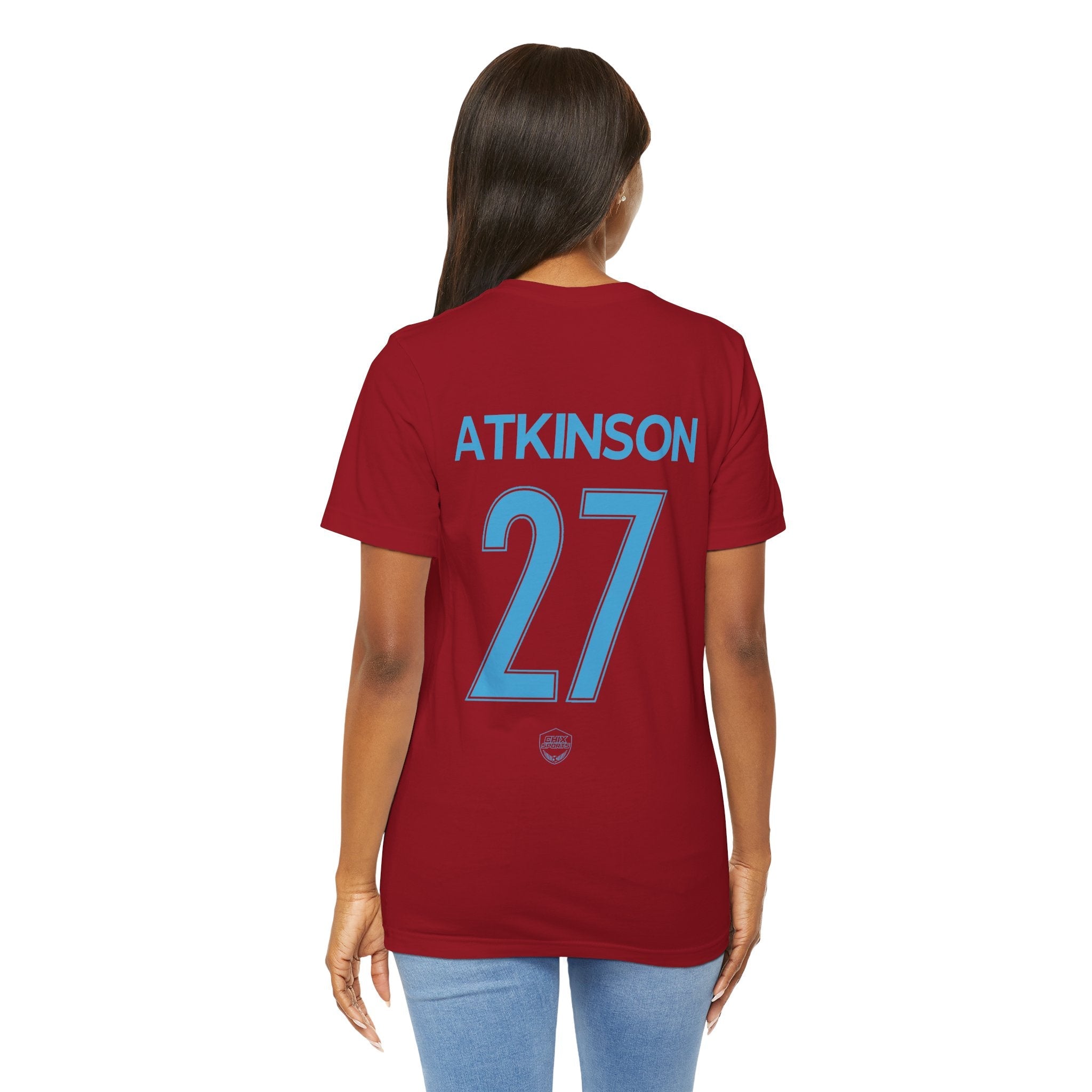 Katie Atkinson Stars Jersey Unisex Shirt | Chix Sports
