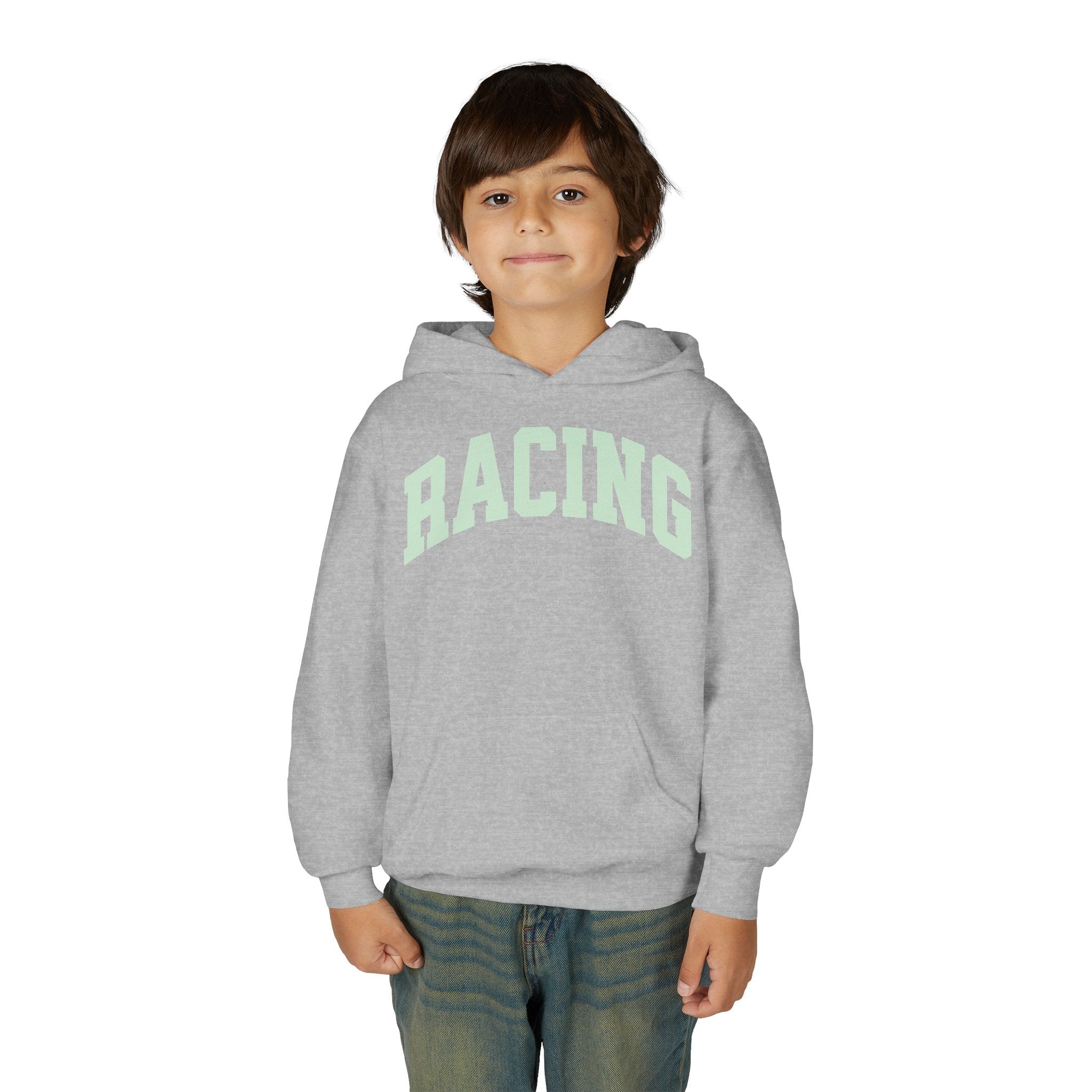 Racing Kids Varsity Heavy Hoodie | Chix Sports