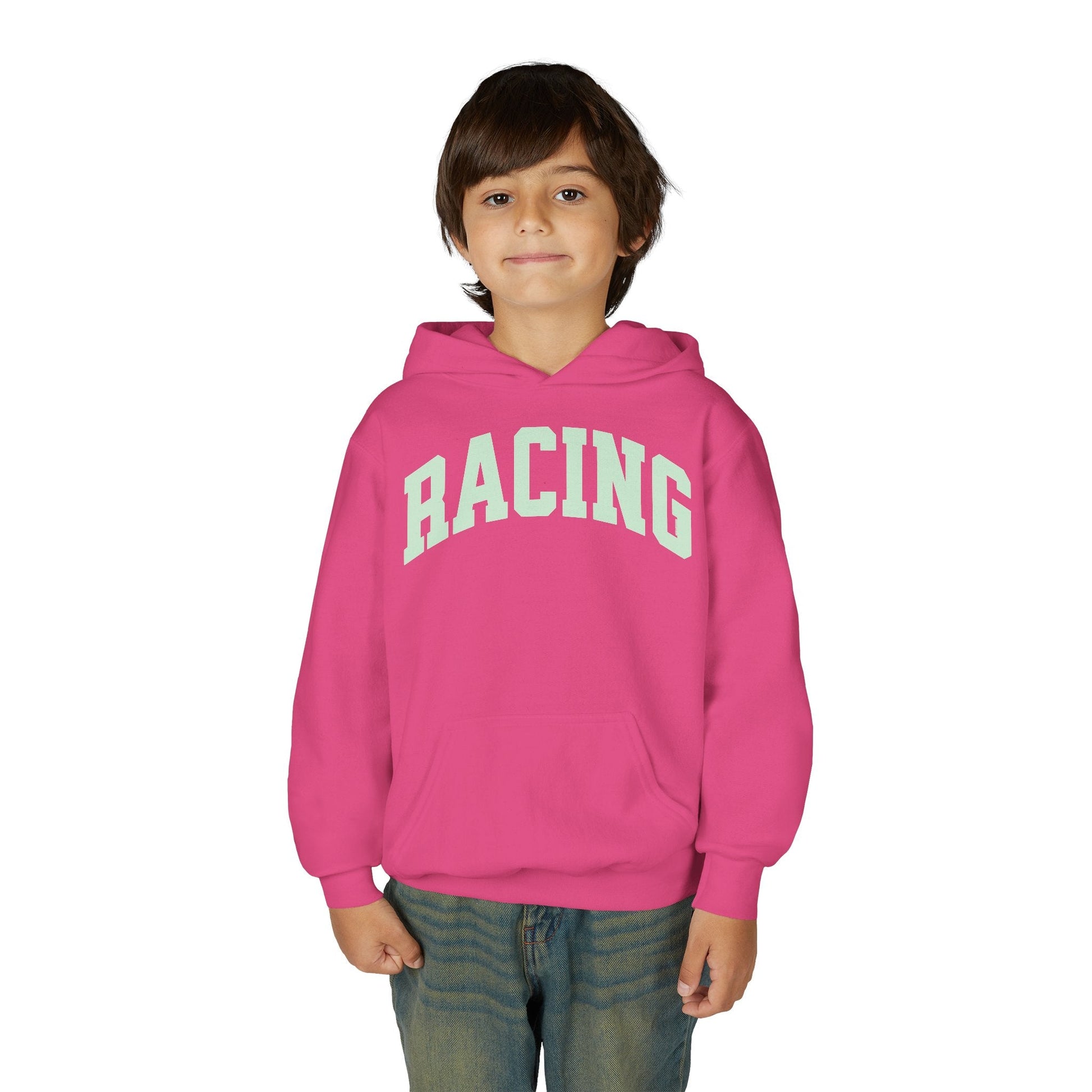 Racing Kids Varsity Heavy Hoodie | Chix Sports