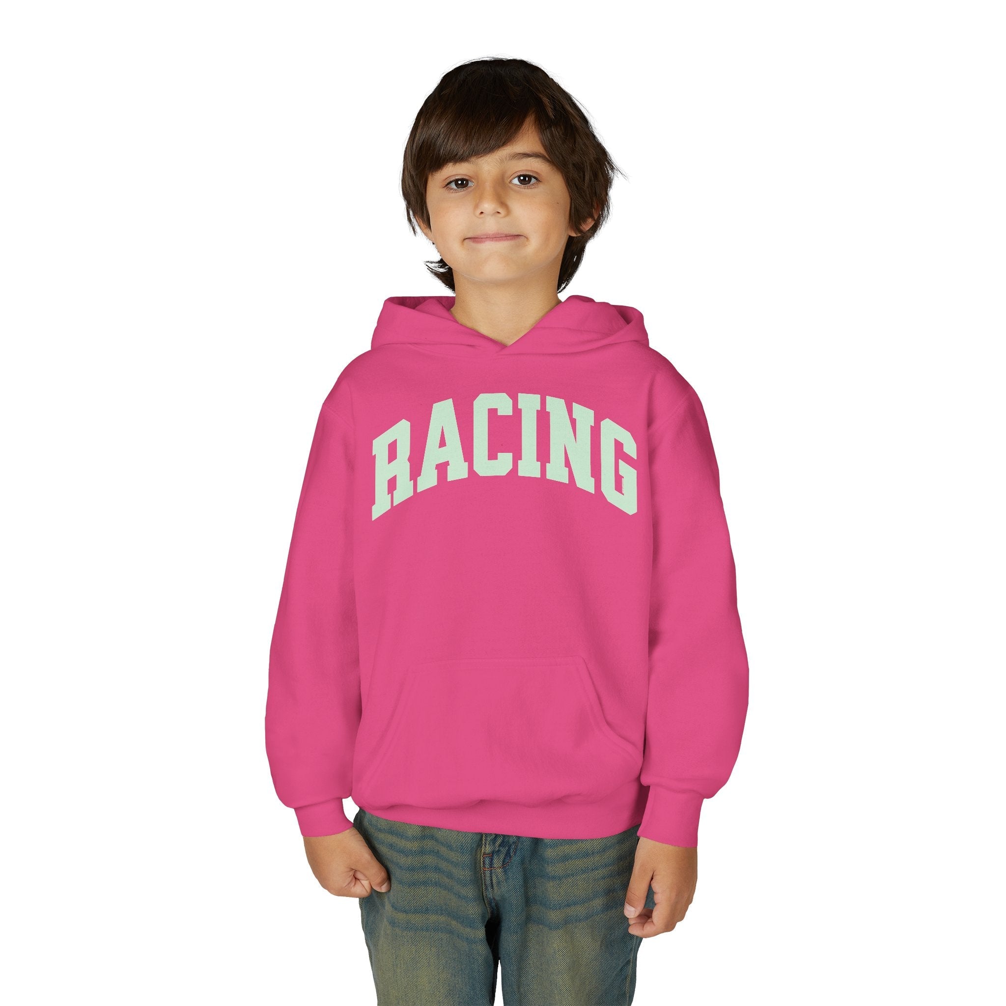 Racing Kids Varsity Heavy Hoodie | Chix Sports