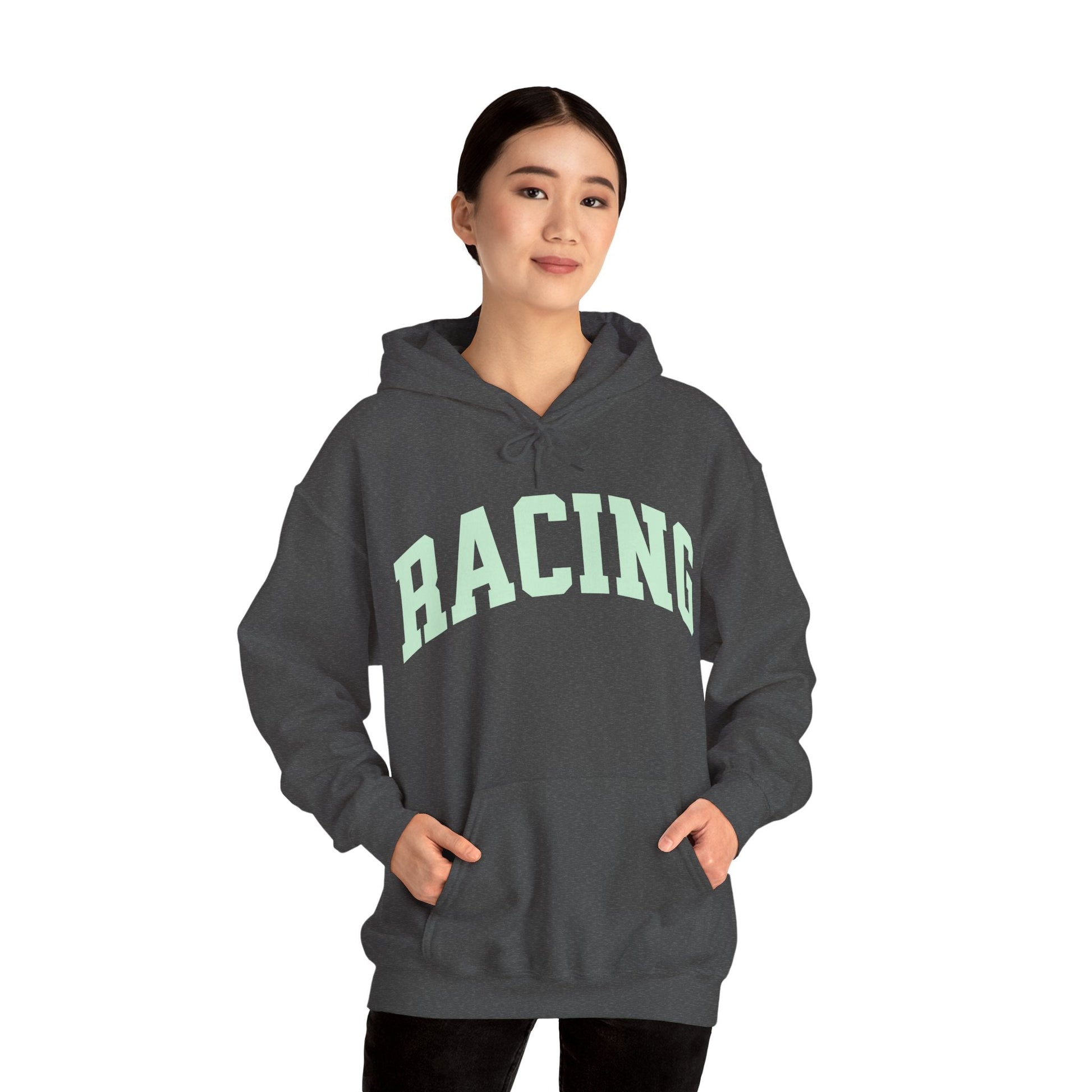 Racing Unisex Varsity Heavy Hoodie | Chix Sports