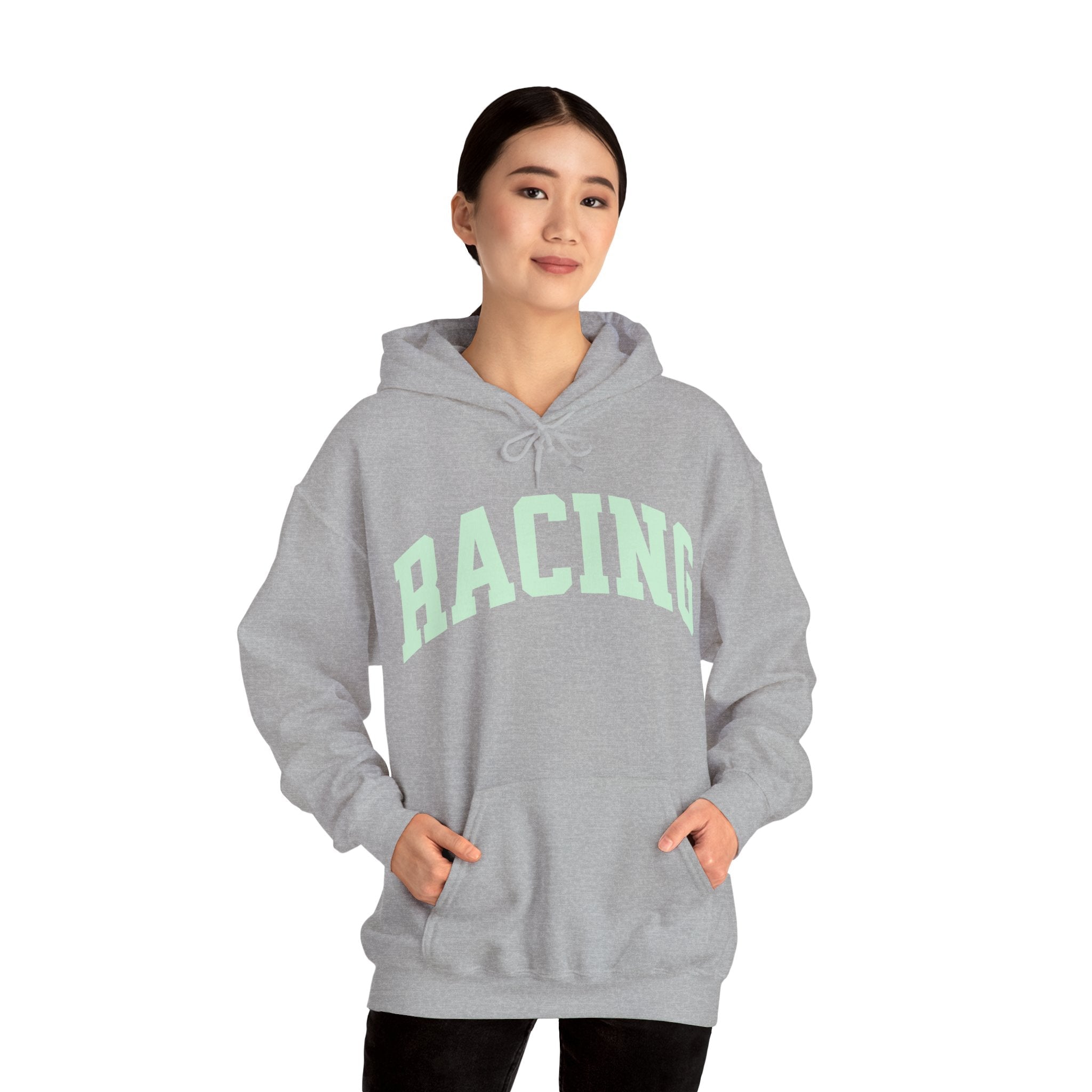 Racing Unisex Varsity Heavy Hoodie | Chix Sports