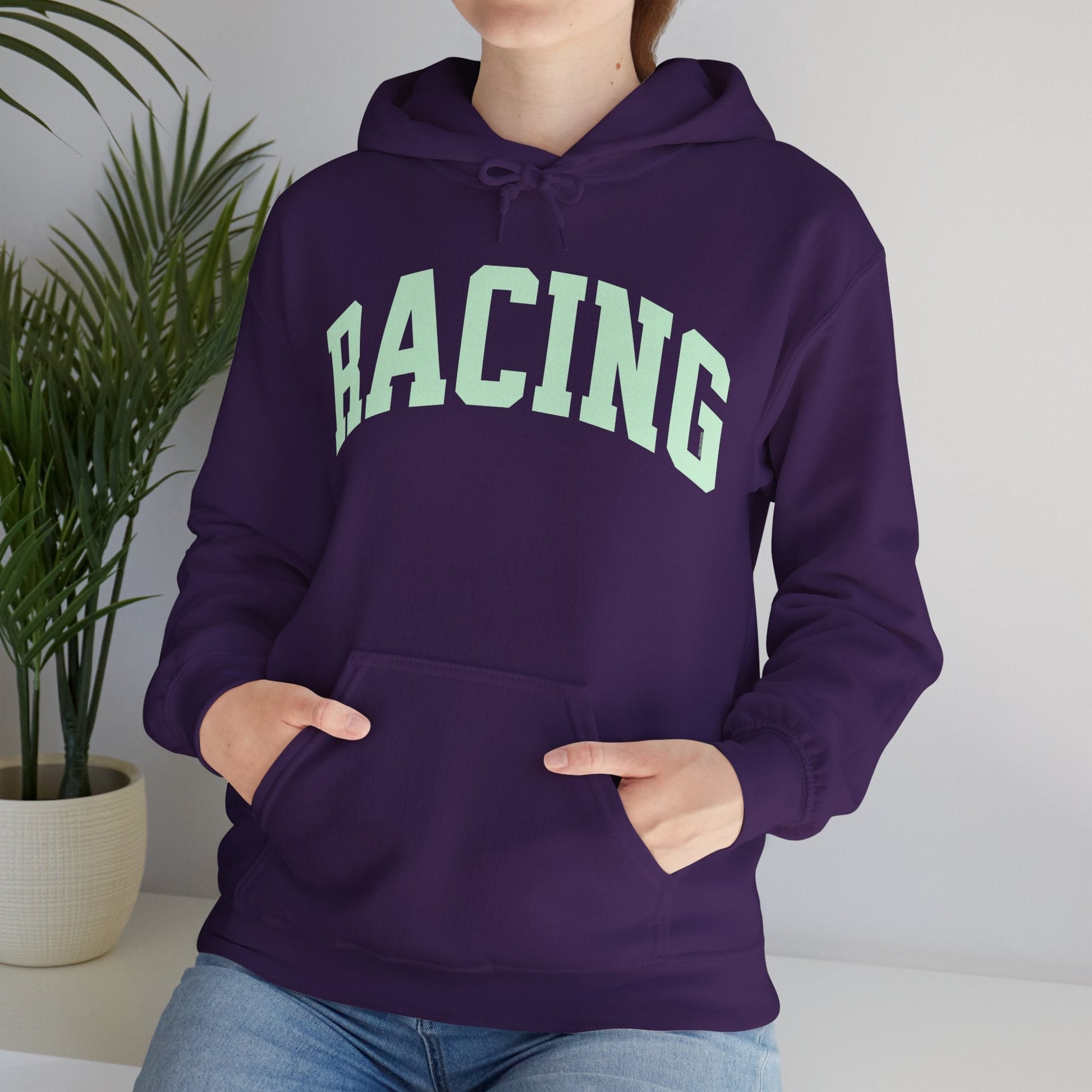 Racing Unisex Varsity Heavy Hoodie | Chix Sports