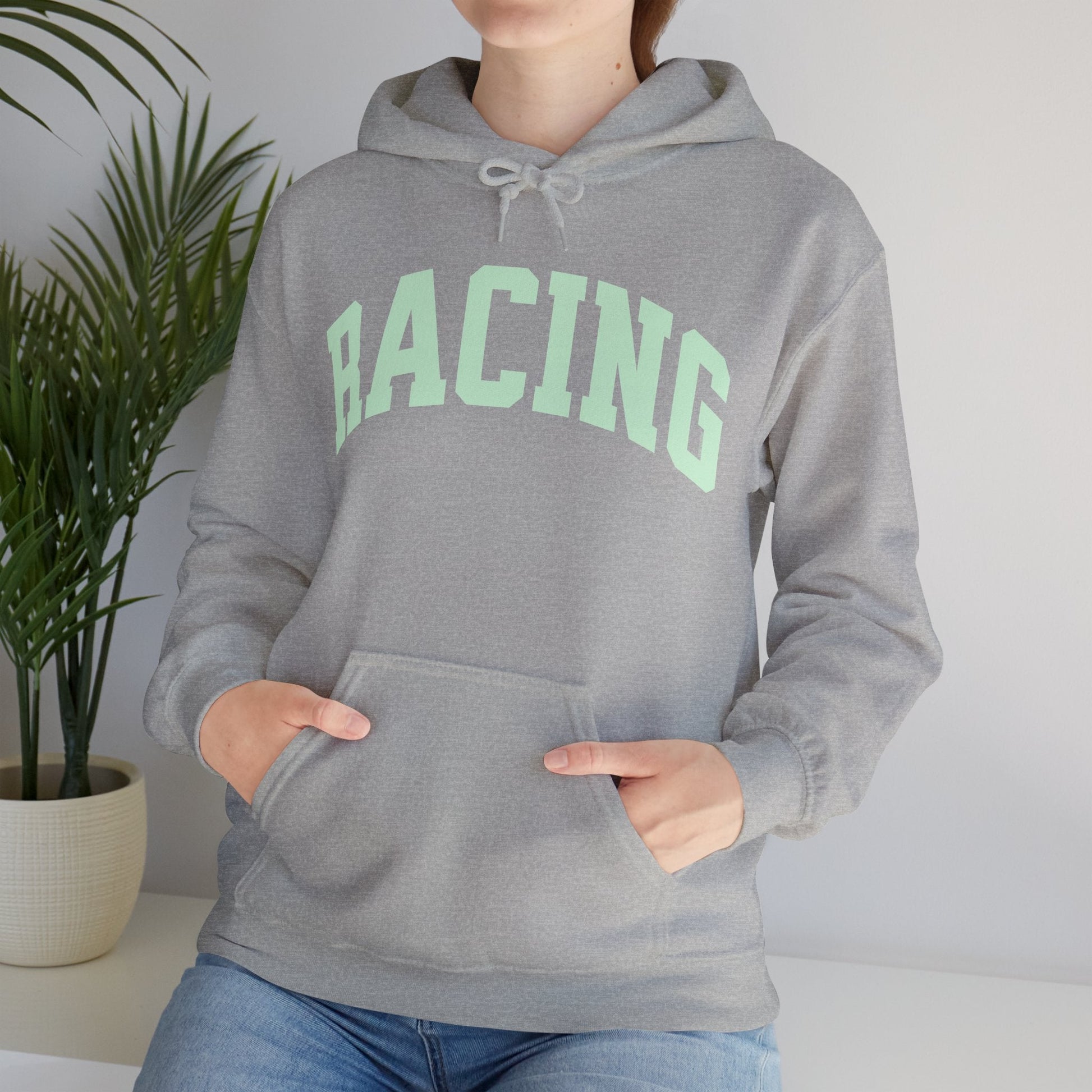 Racing Unisex Varsity Heavy Hoodie | Chix Sports