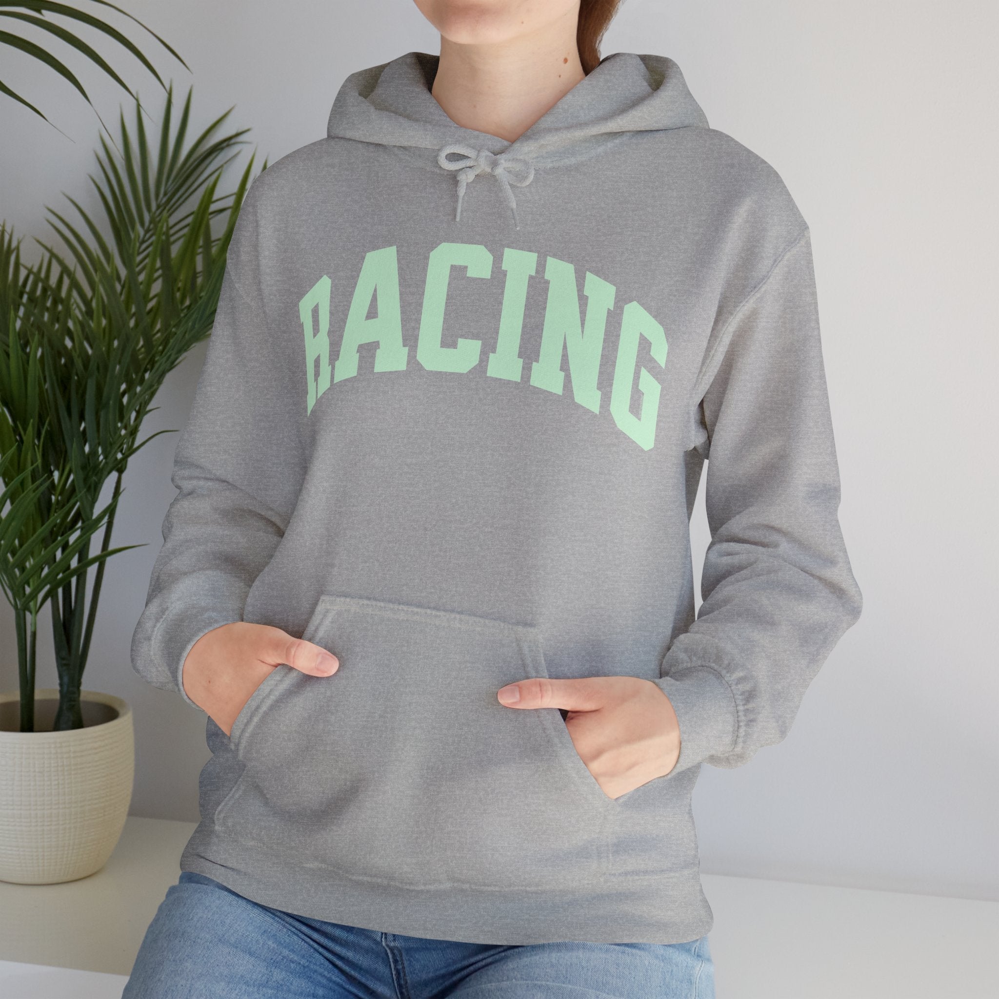 Racing Unisex Varsity Heavy Hoodie | Chix Sports