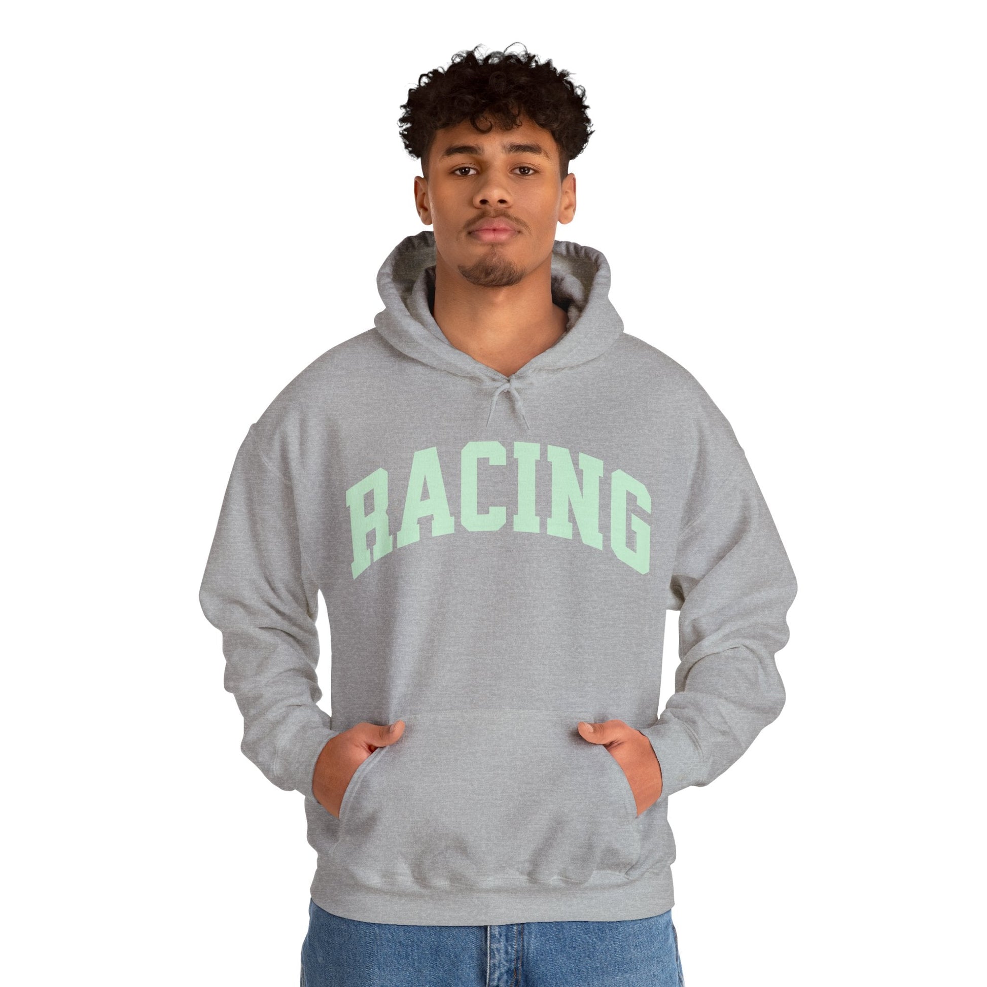 Racing Unisex Varsity Heavy Hoodie | Chix Sports