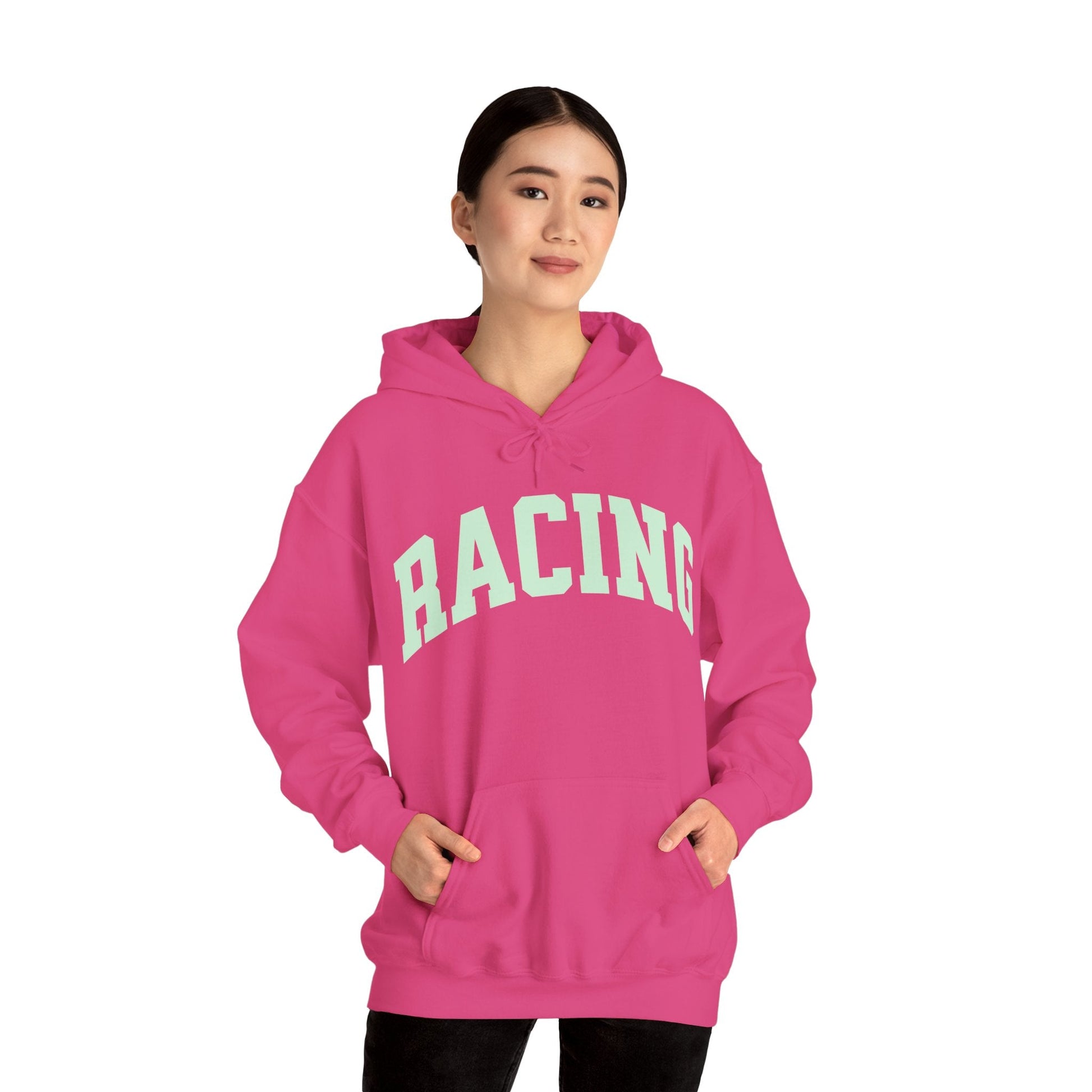 Racing Unisex Varsity Heavy Hoodie | Chix Sports