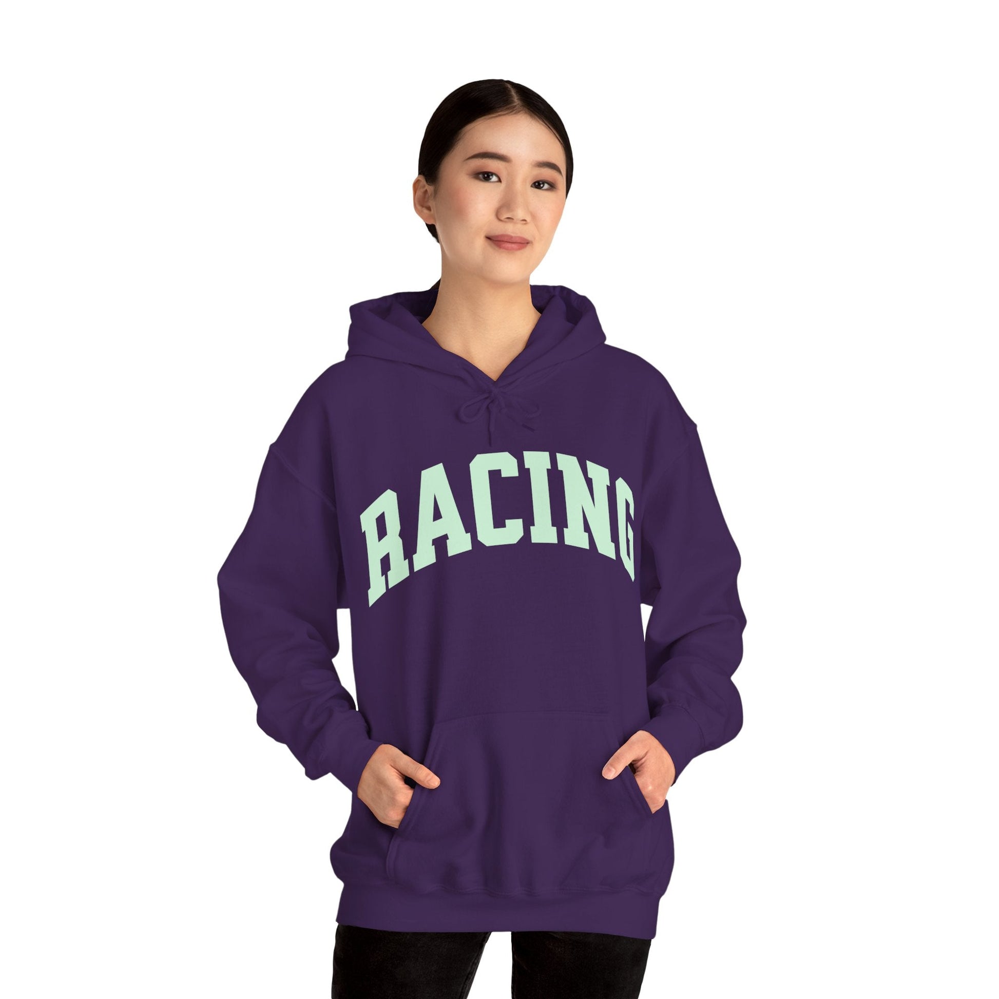 Racing Unisex Varsity Heavy Hoodie | Chix Sports