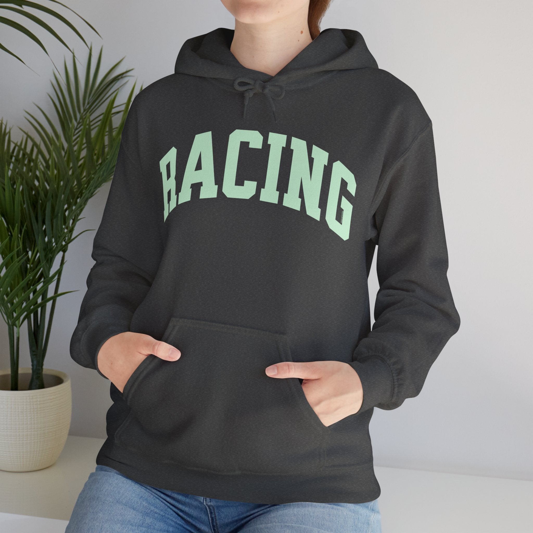 Racing Unisex Varsity Heavy Hoodie | Chix Sports