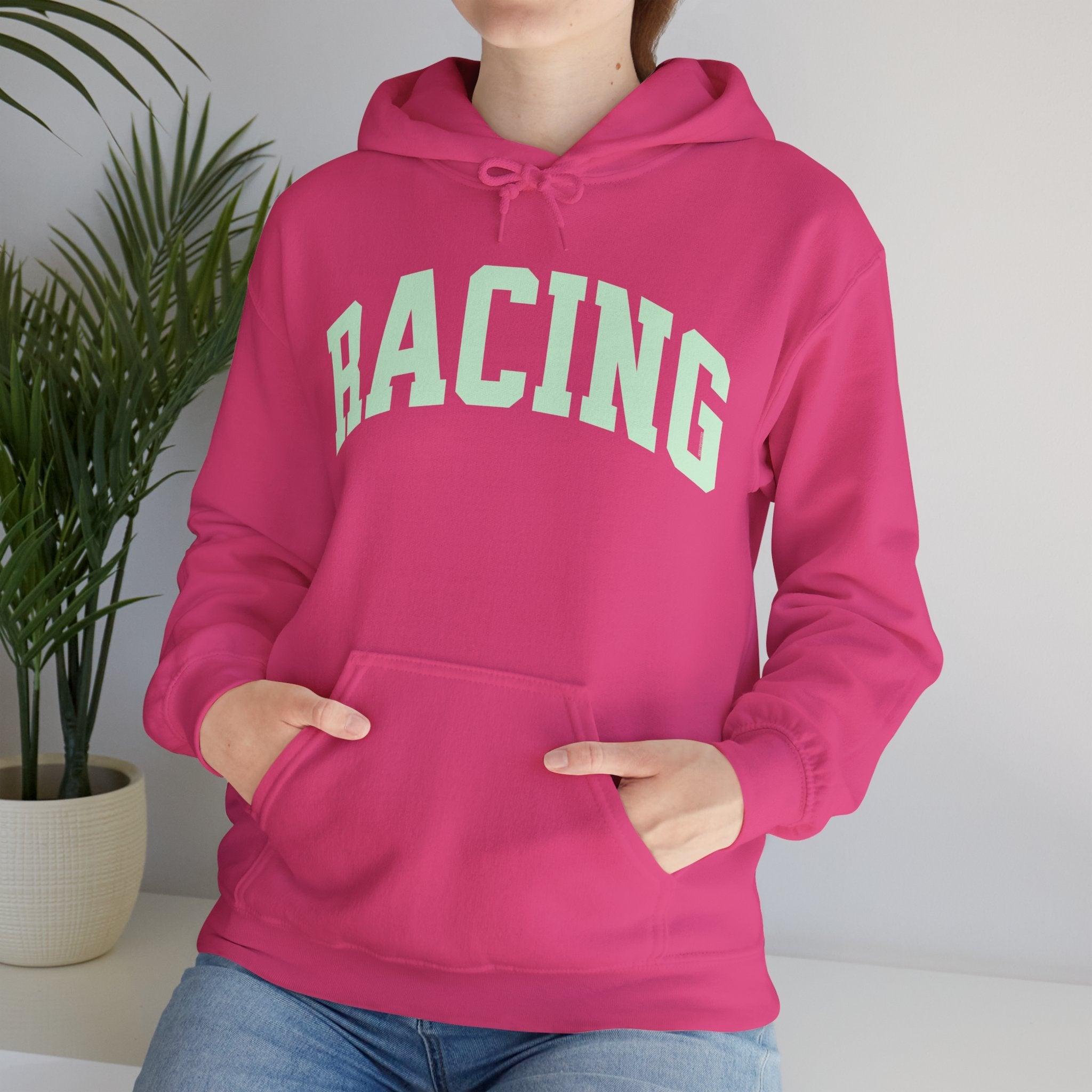 Racing Unisex Varsity Heavy Hoodie | Chix Sports
