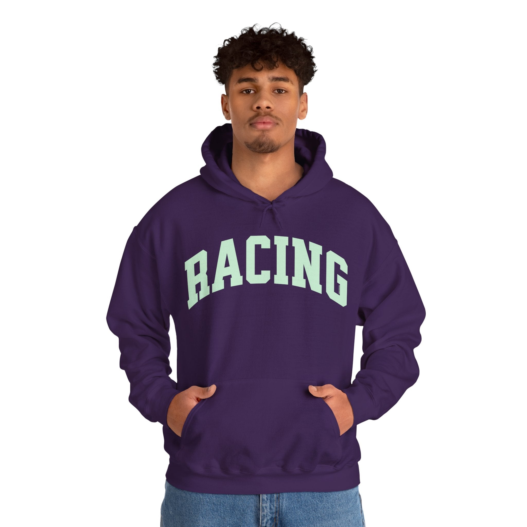 Racing Unisex Varsity Heavy Hoodie | Chix Sports