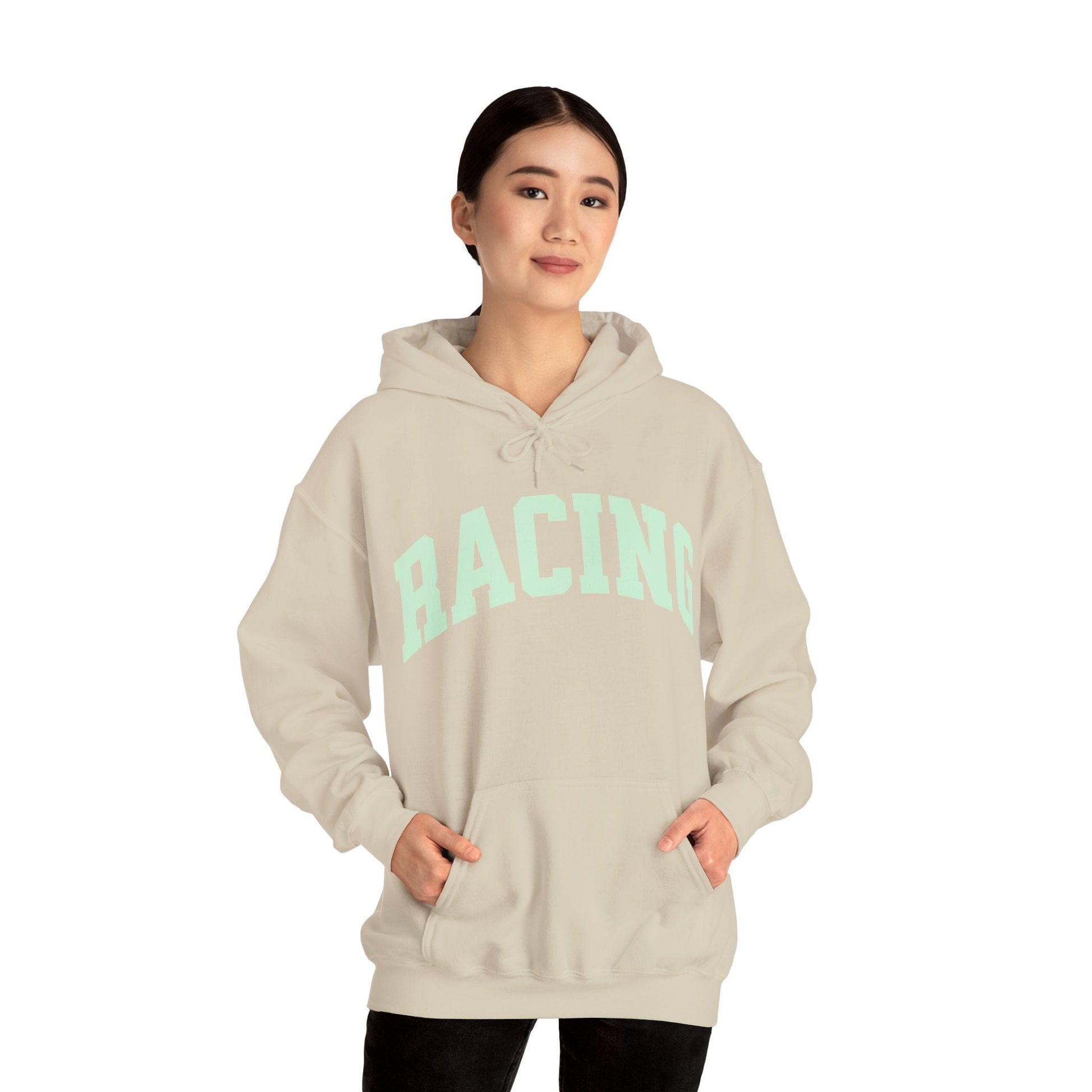Racing Unisex Varsity Heavy Hoodie | Chix Sports