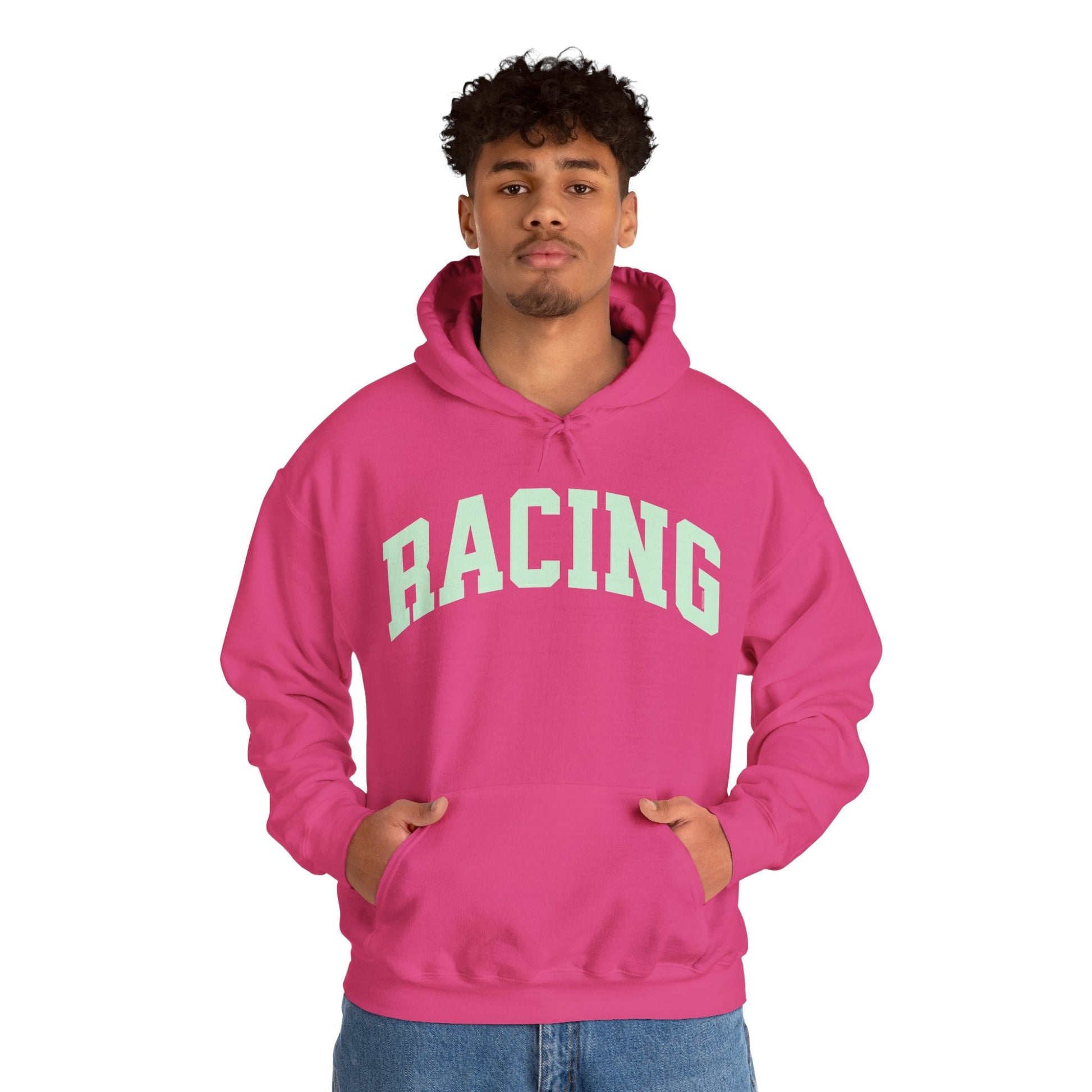 Racing Unisex Varsity Heavy Hoodie | Chix Sports