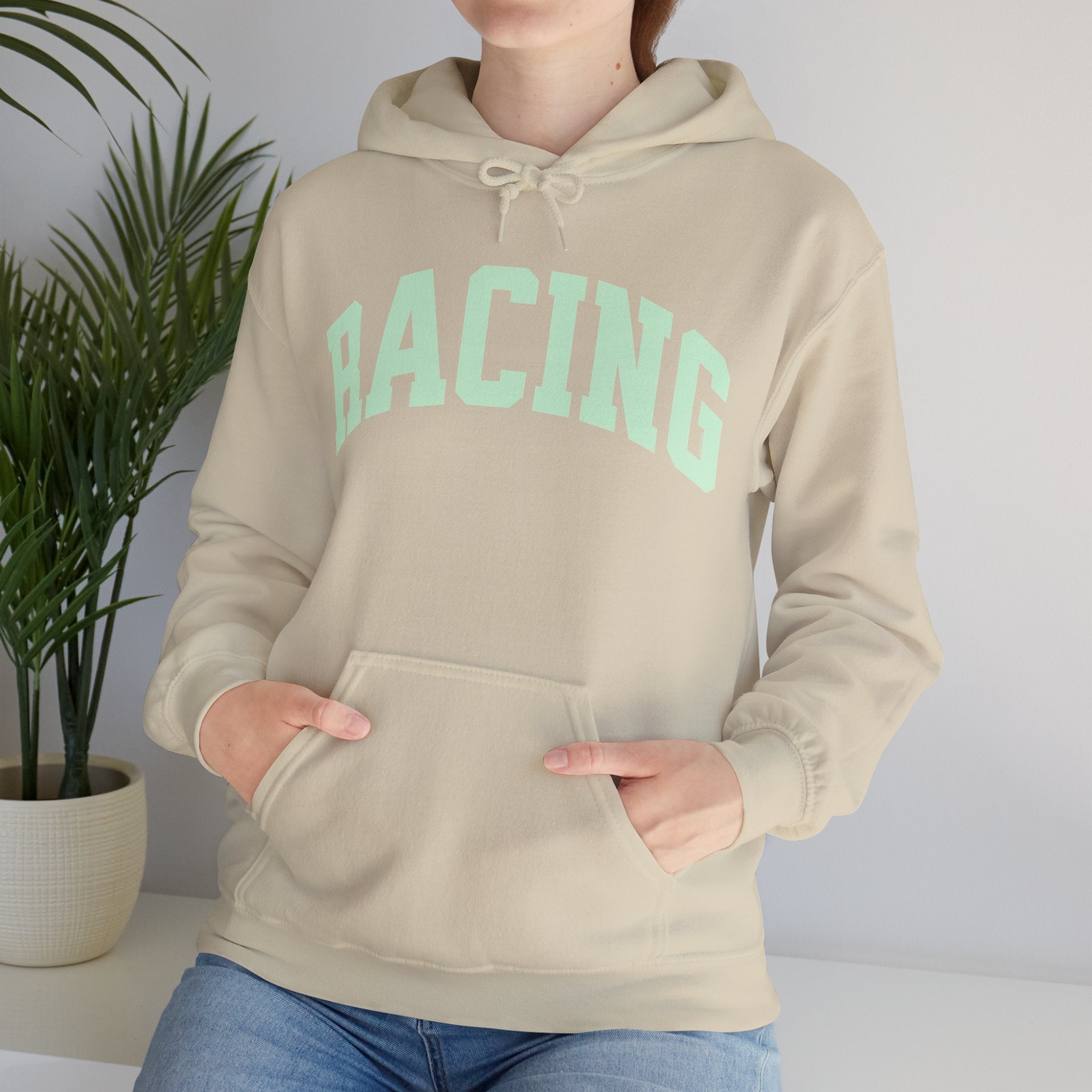Racing Unisex Varsity Heavy Hoodie | Chix Sports