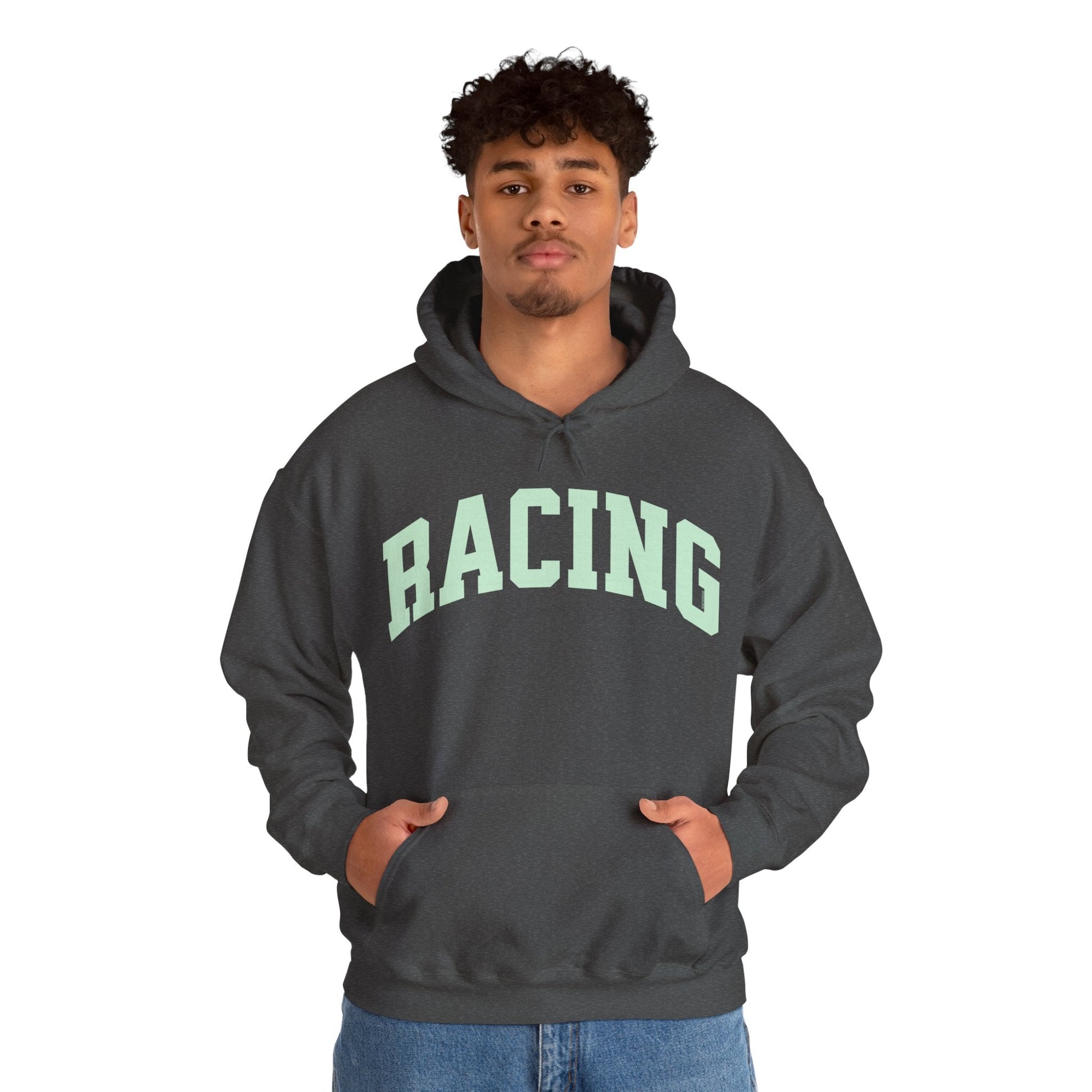 Racing Unisex Varsity Heavy Hoodie | Chix Sports