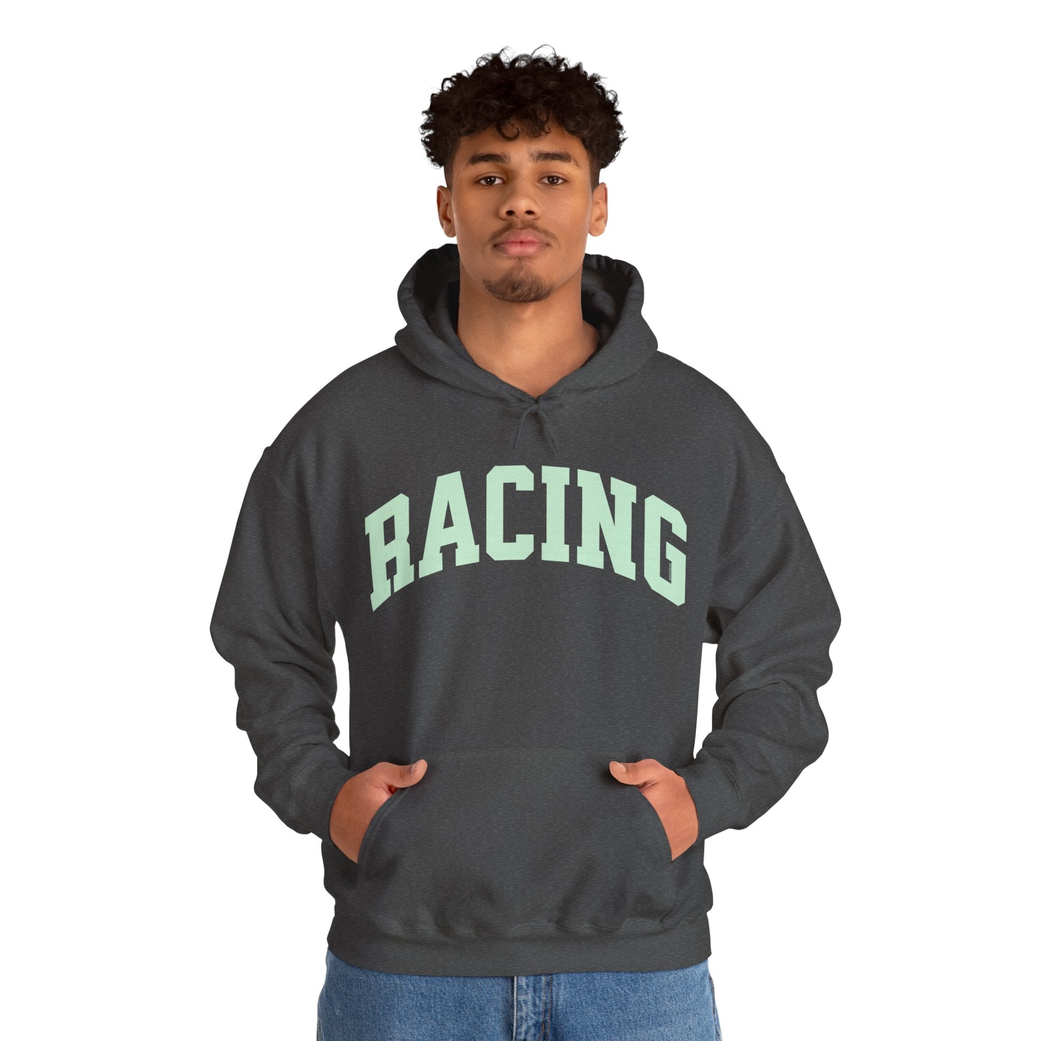 Racing Unisex Varsity Heavy Hoodie | Chix Sports