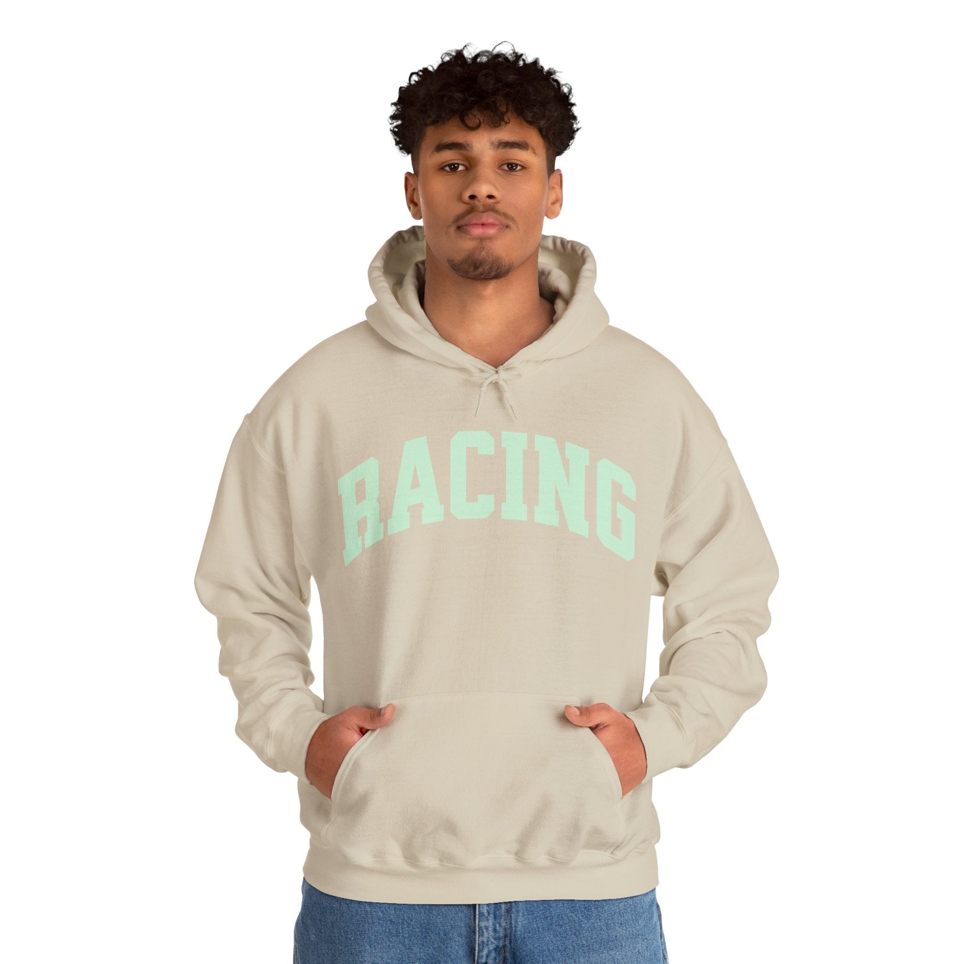 Racing Unisex Varsity Heavy Hoodie | Chix Sports