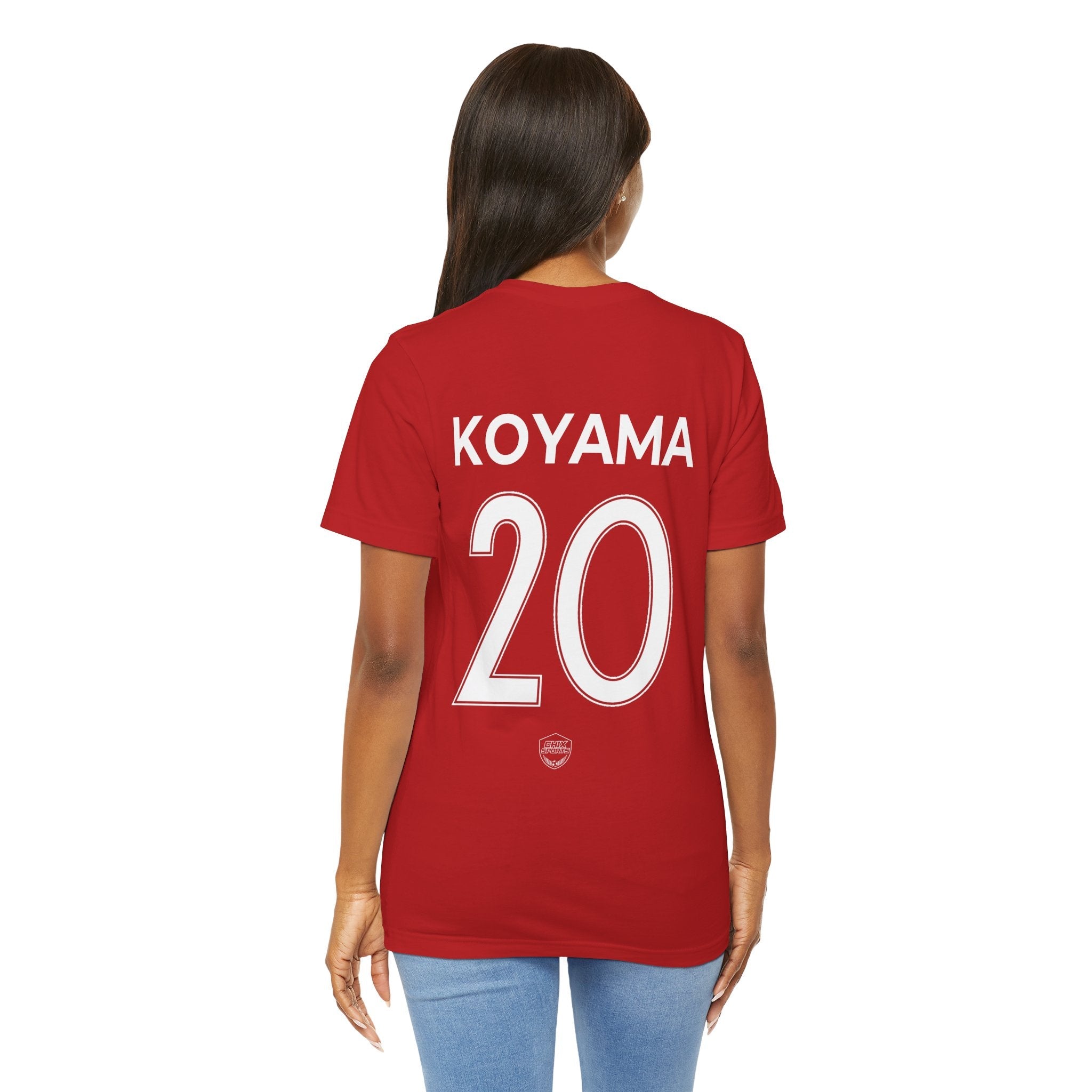 Shinomi Koyama Unisex Courage Jersey Shirt | Chix Sports