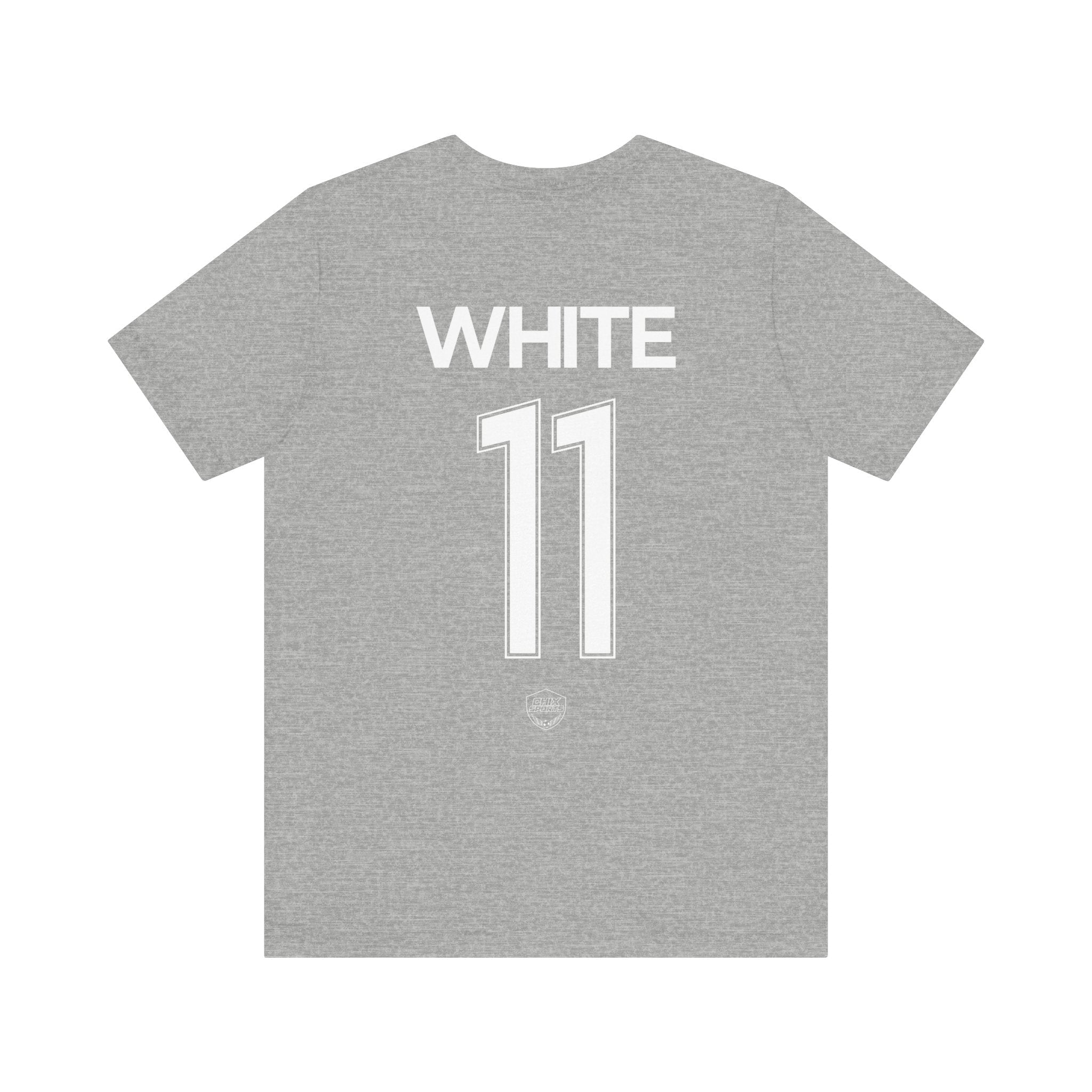 Taylor White Unisex Racing Jersey Shirt | Chix Sports