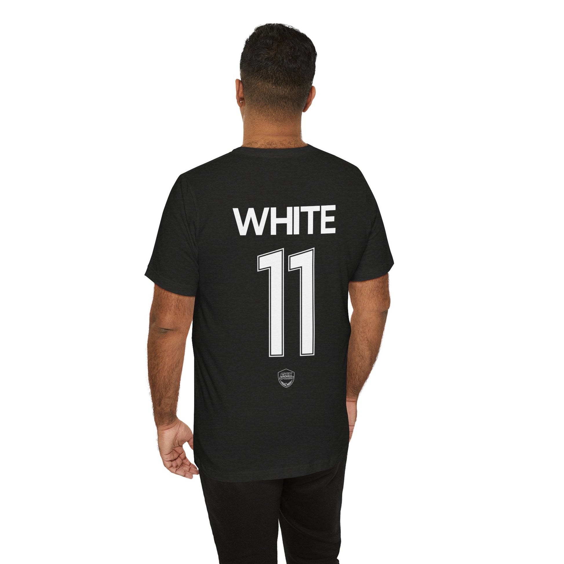 Taylor White Unisex Racing Jersey Shirt | Chix Sports
