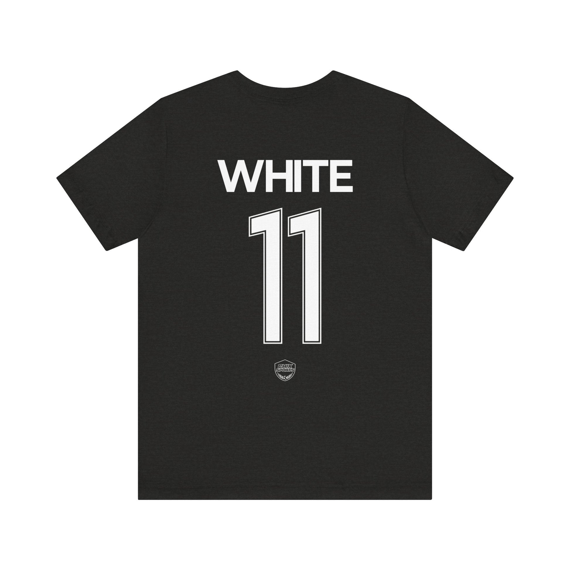 Taylor White Unisex Racing Jersey Shirt | Chix Sports