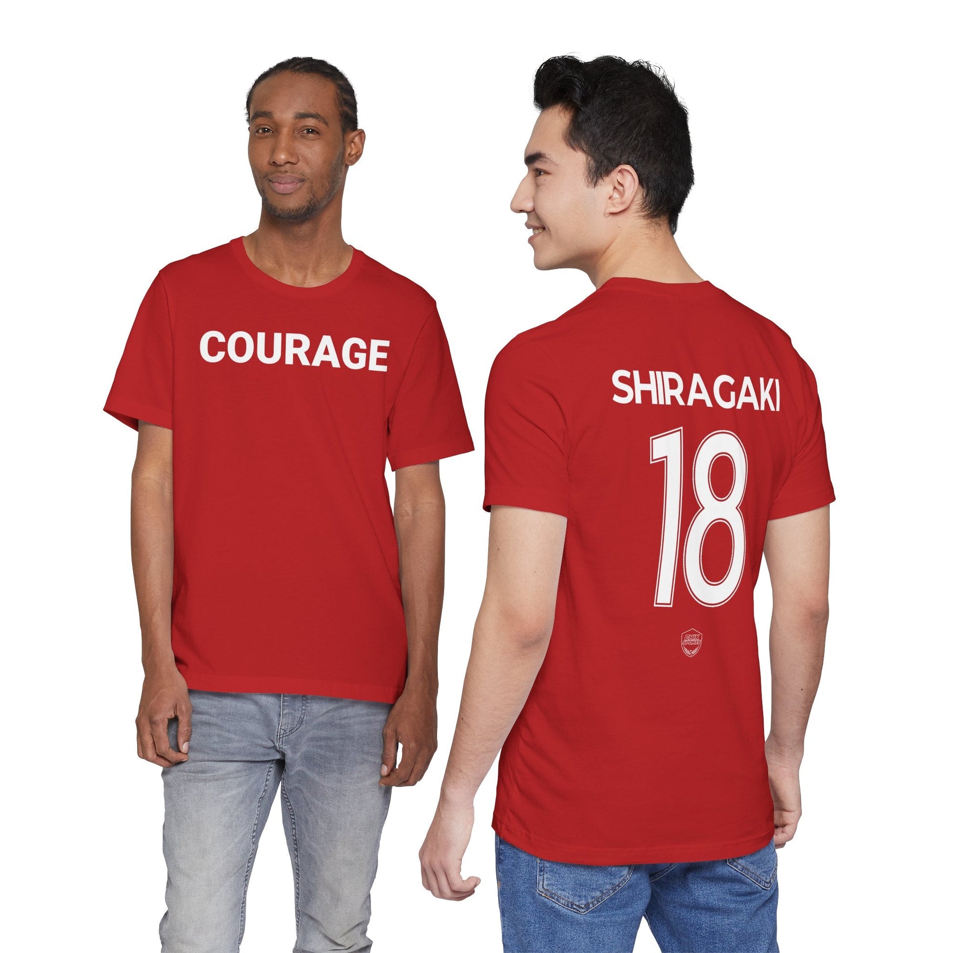 Uno Shiragaki Unisex Courage Jersey Shirt | Chix Sports